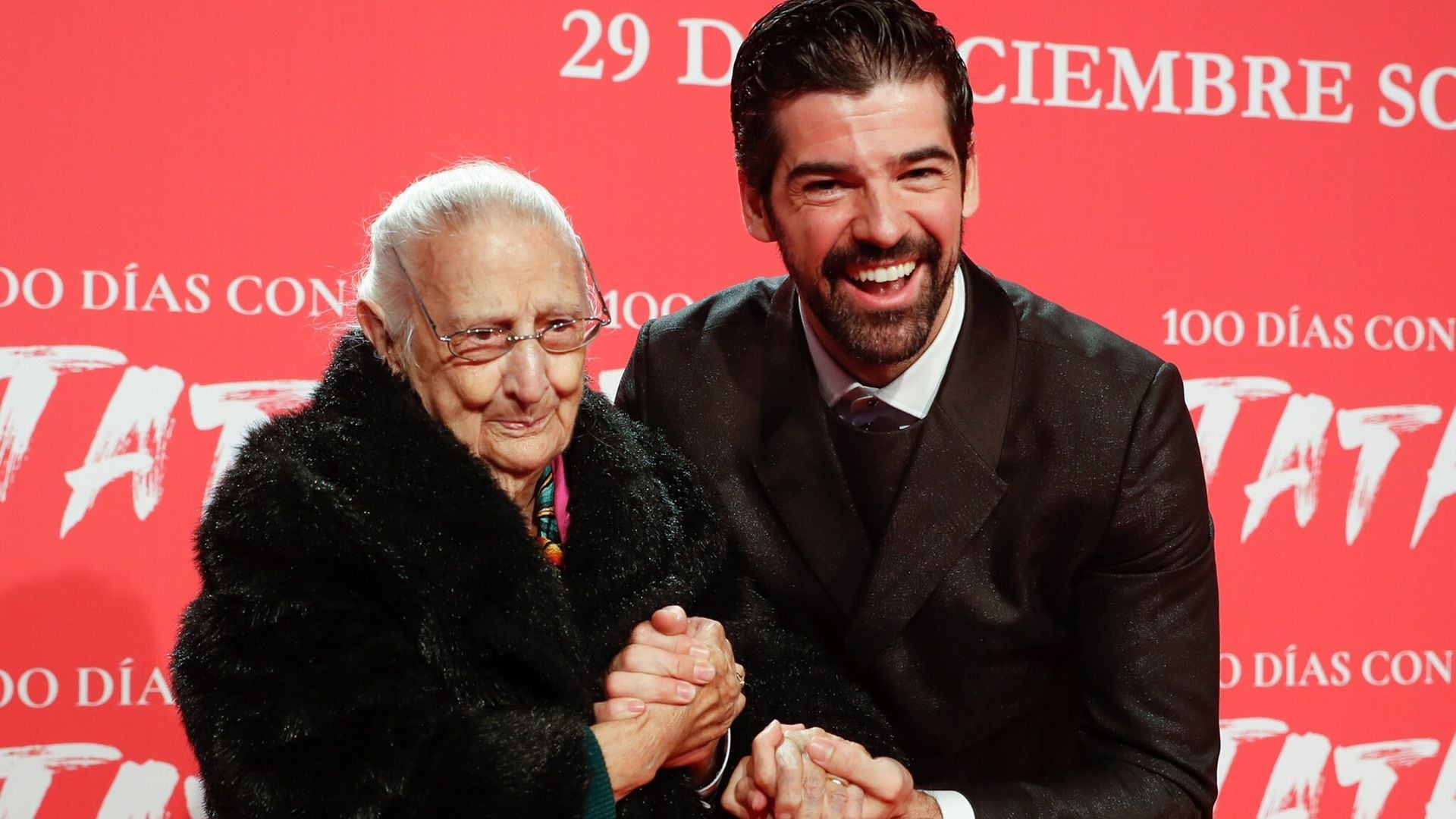 La tata de Miguel Ángel Muñoz, una nueva ‘estrella’ del cine a sus noventa y siete años