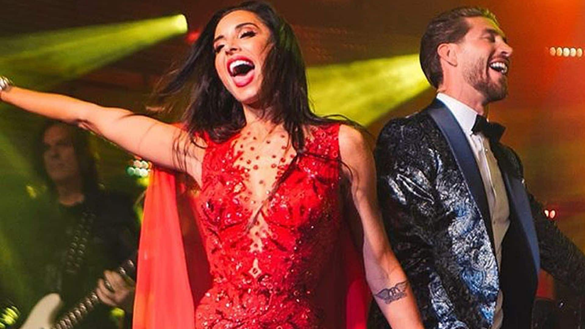 ¡Unos novios nada convencionales! Pilar Rubio y Sergio Ramos impactan con sus looks de fiesta