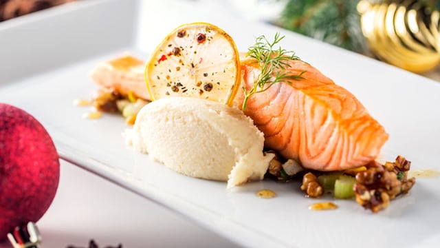 salmon navidad