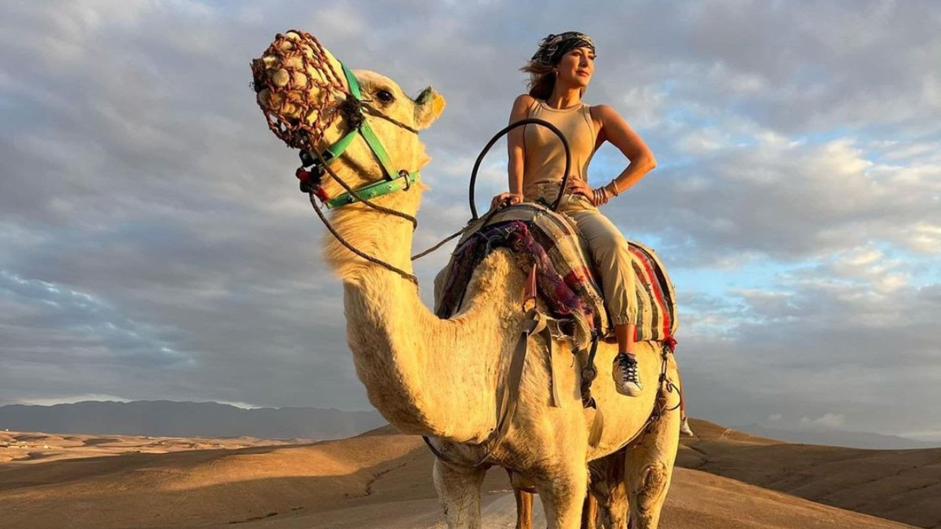 La increíble travesía de Geraldine Bazán por el Desierto del Sahara