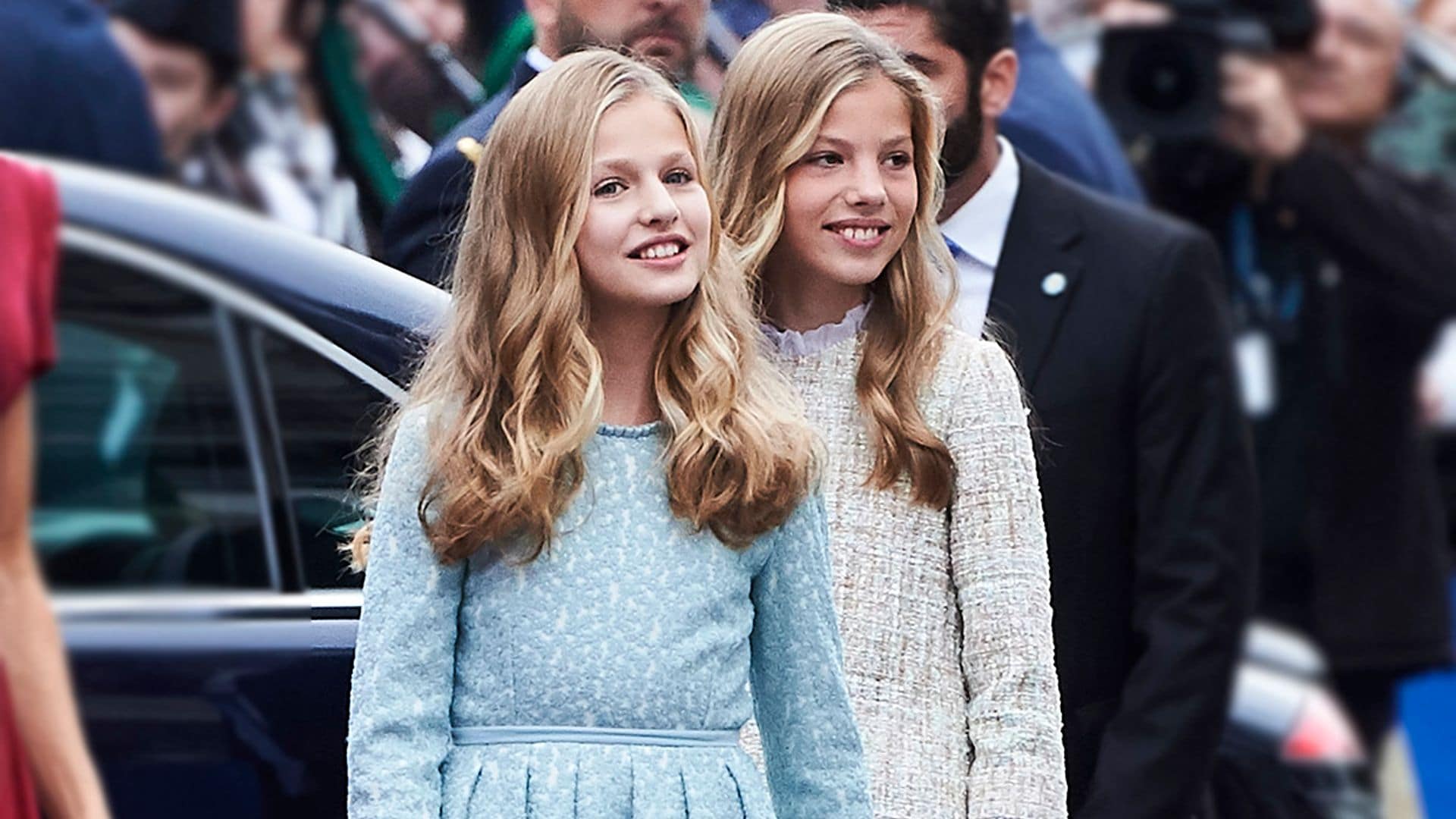 La princesa Leonor y la infanta Sofía reaparecerán durante la crisis con motivo del Día del Libro