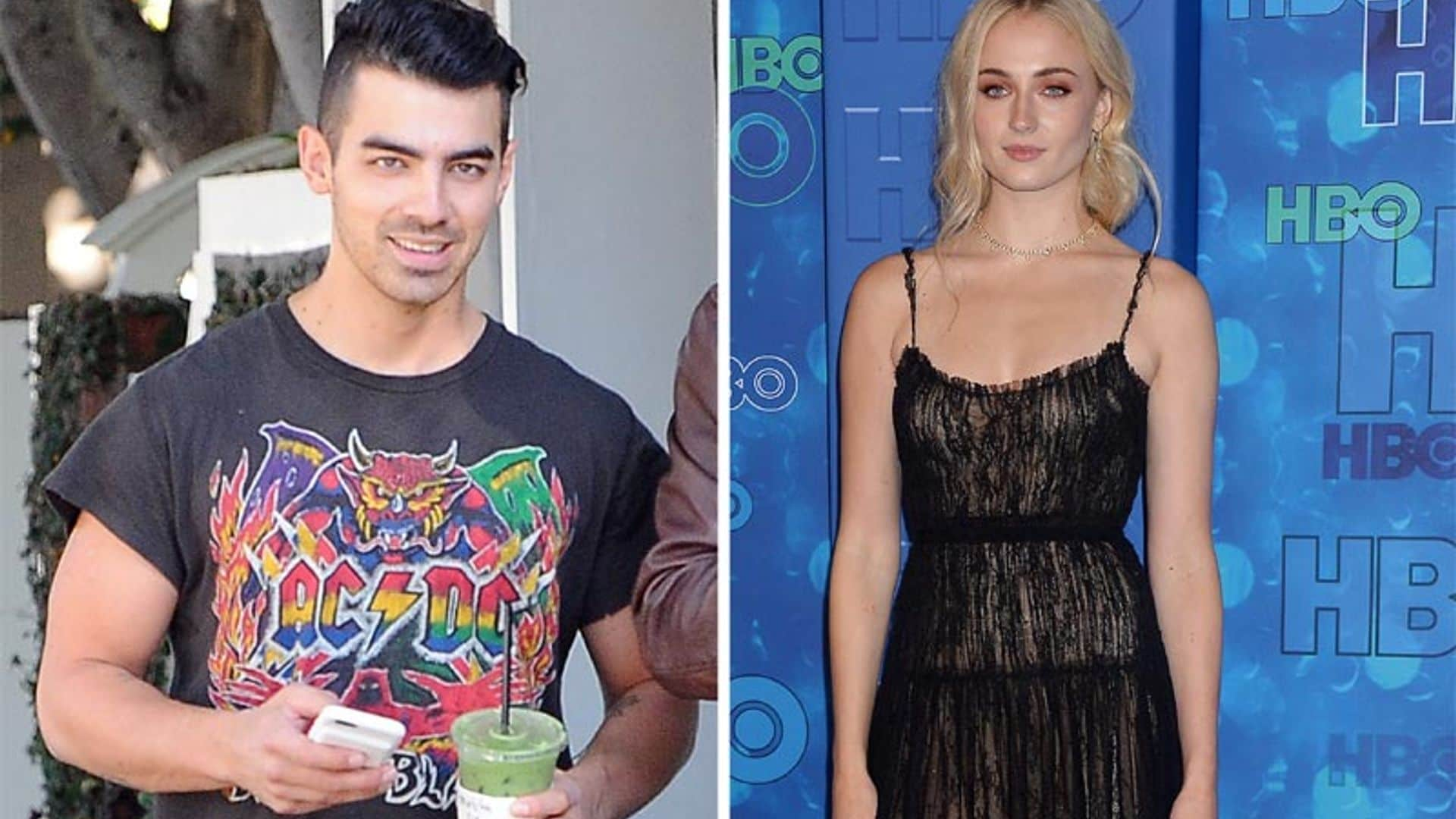 Un concierto, besos y ¿nació el amor? Joe Jonas y Sophie Turner, Sansa en 'Juego de Tronos', ¡pillados!