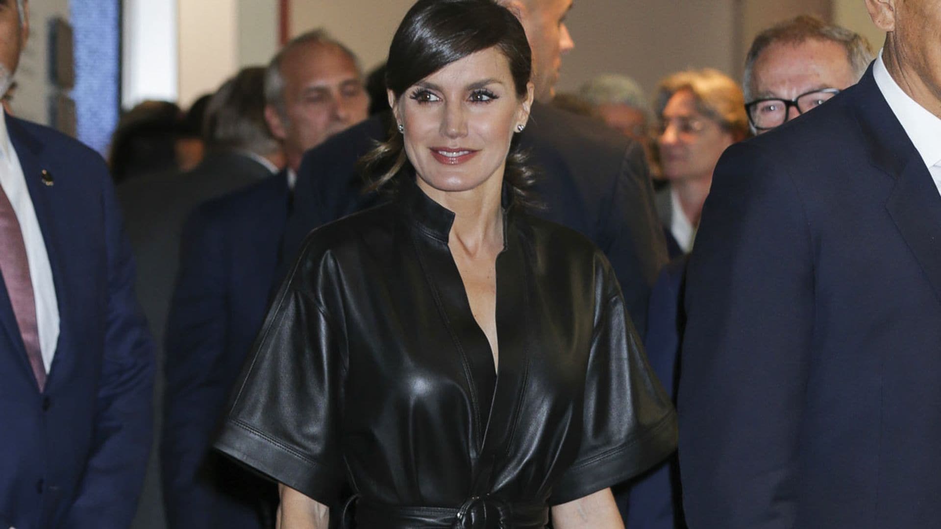 El vestido más cañero de doña Letizia conquista a Ana de Armas