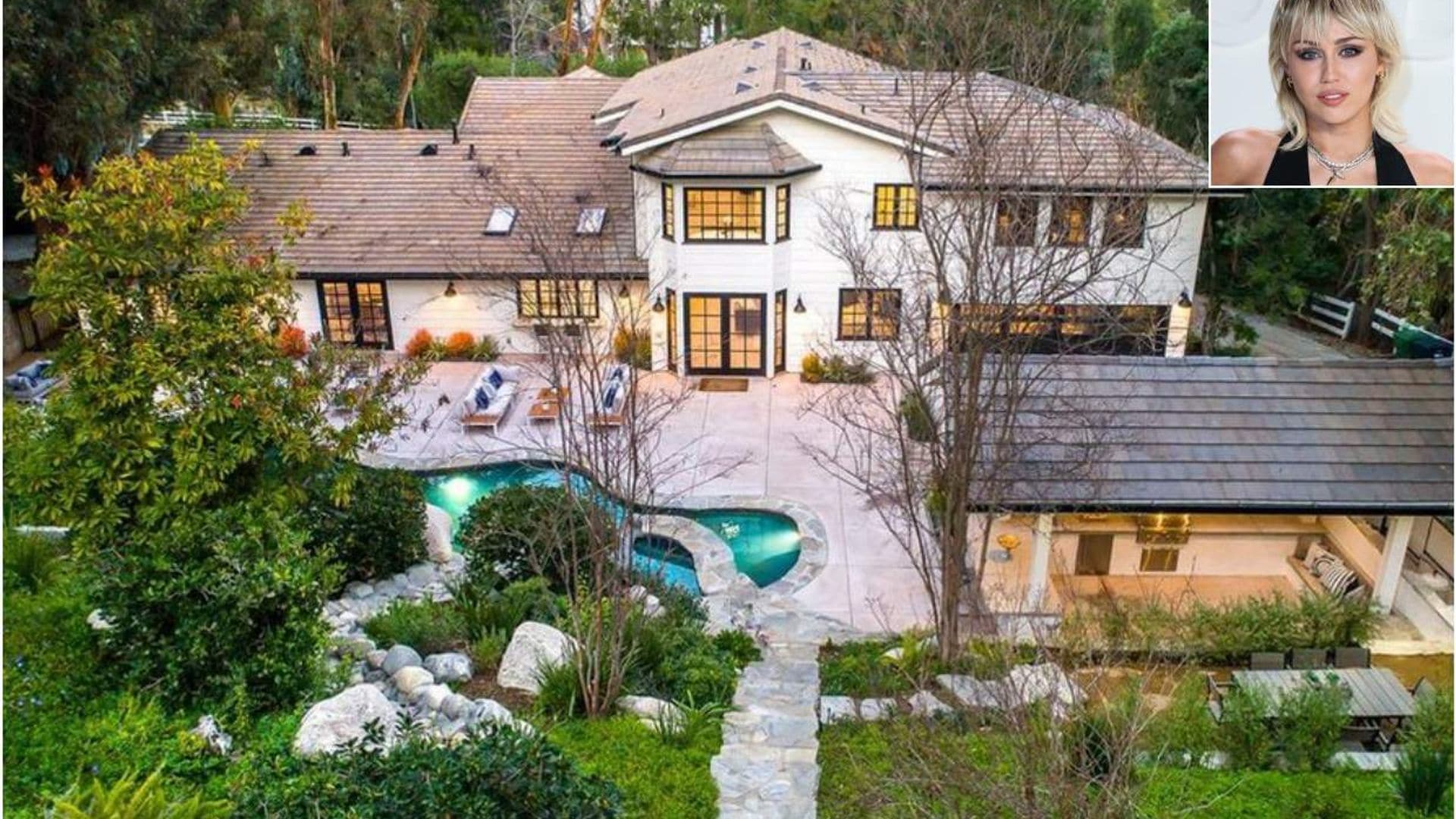 Una mansión moderna y muy 'chic': así es la nueva casa de Miley Cyrus