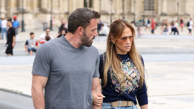 Jennifer Lopez y Ben Affleck en París, julio 2022