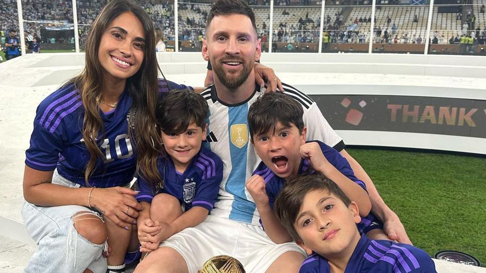Antonela Roccuzzo y su mensaje a Messi, tras ganar el Mundial de Catar 2022: ‘Que orgullo más grande que sentimos por vos’