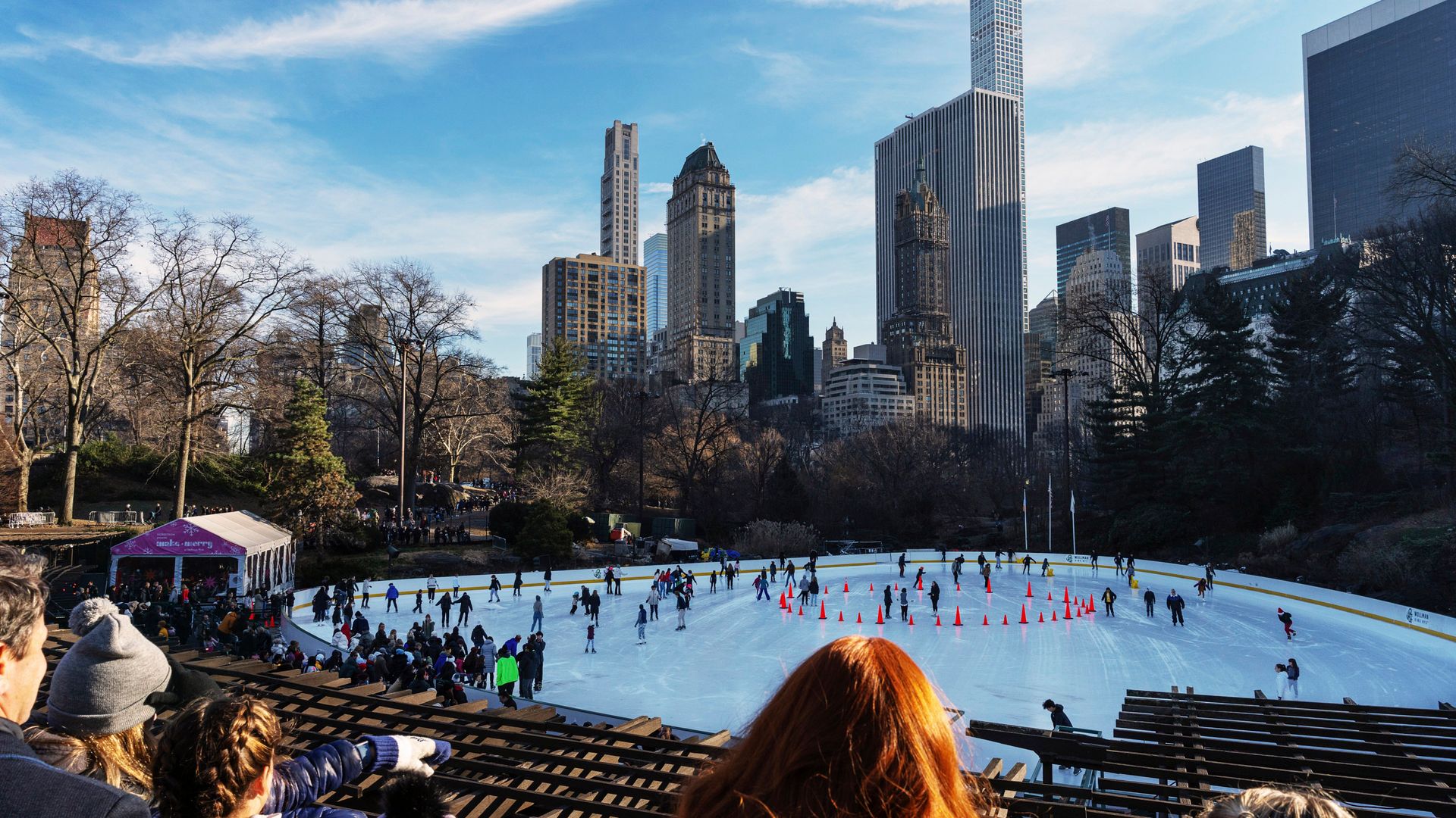 Patinaje sobre hielo en Nueva York