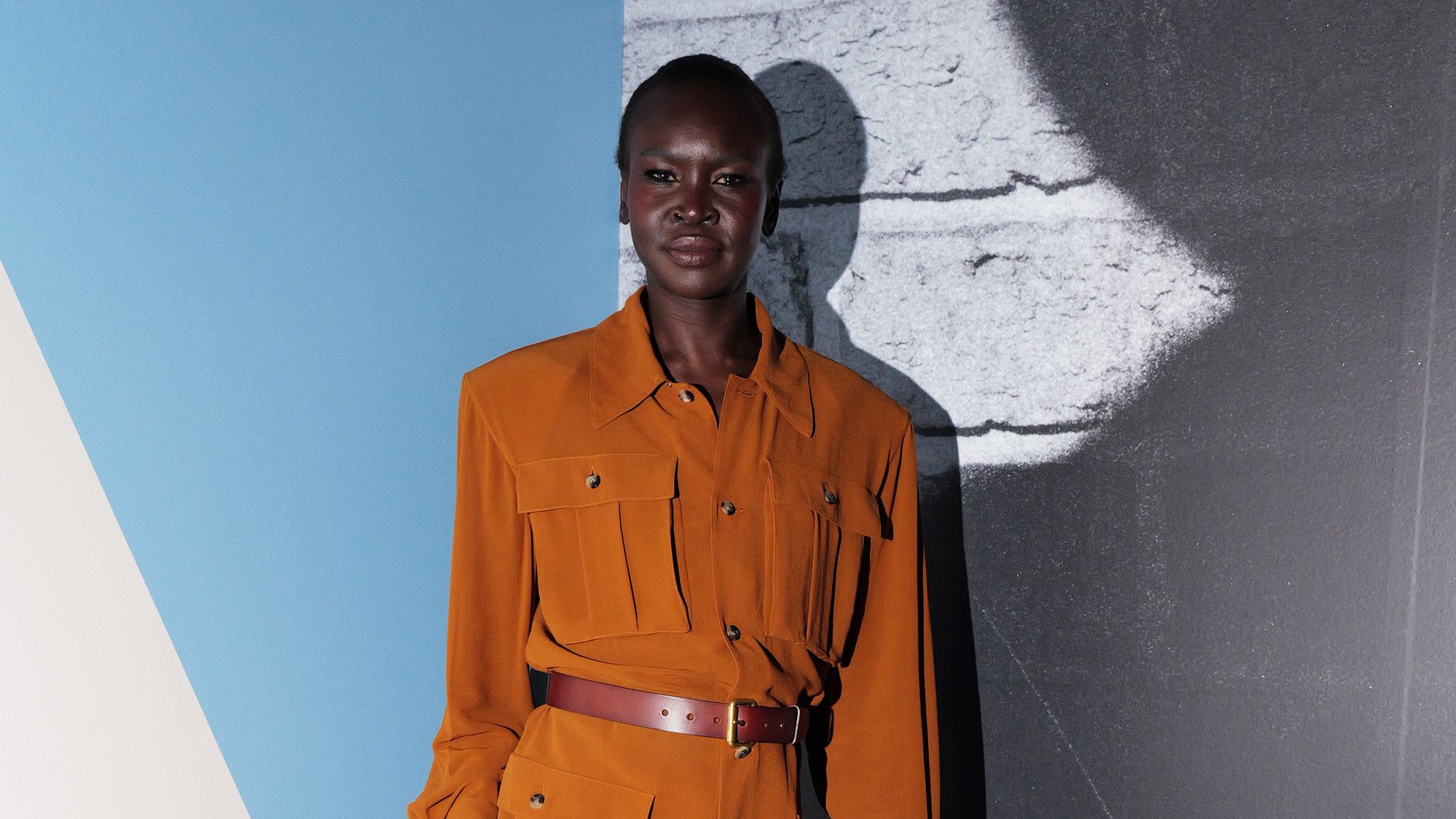 La modelo Alek Wek 