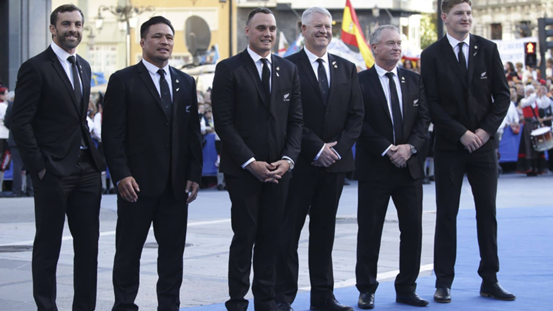 La danza maorí de los All Blacks que sacó una sonrisa a los Reyes