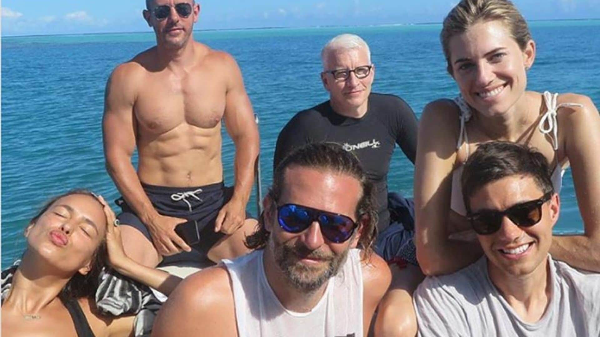 Irina Shayk y Bradley Cooper se relajan en Tahití en su primer verano como padres