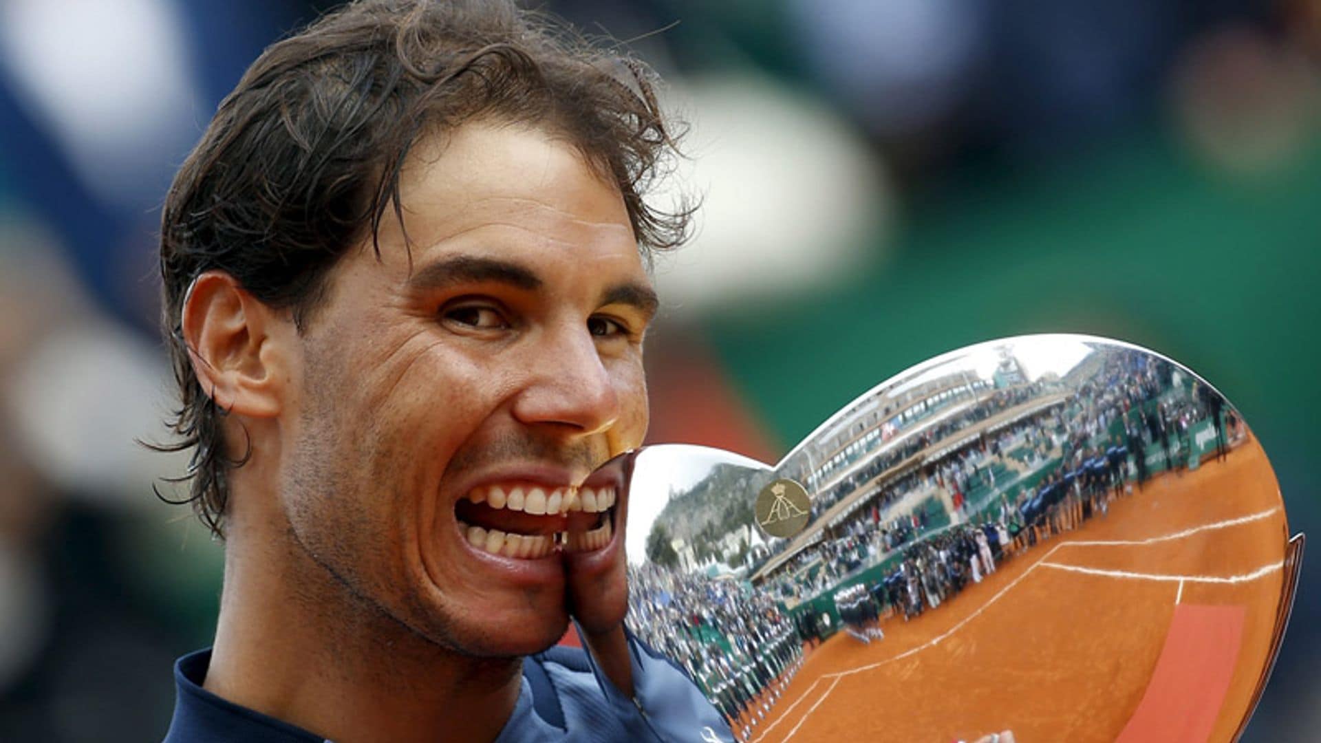 Rafa Nadal, el beso del campeón