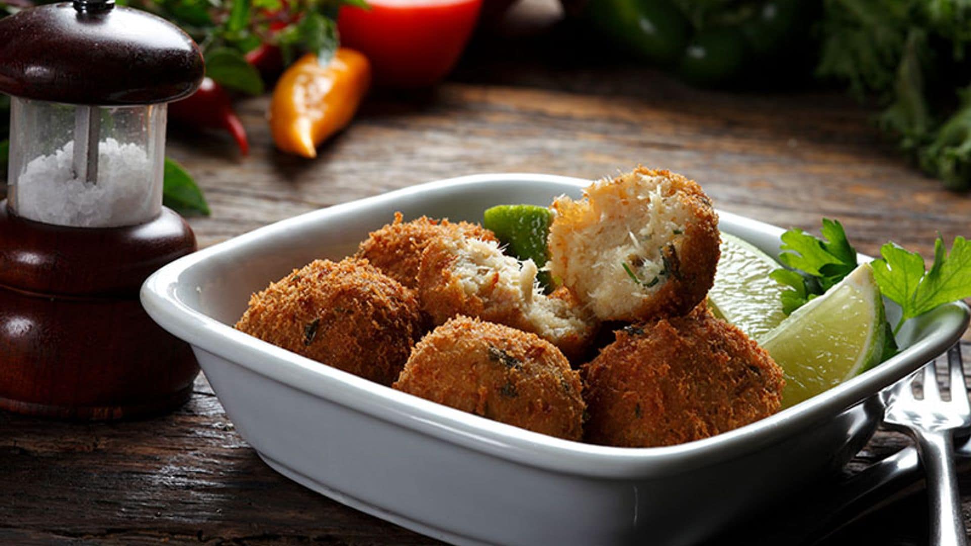 croquetas de marisco