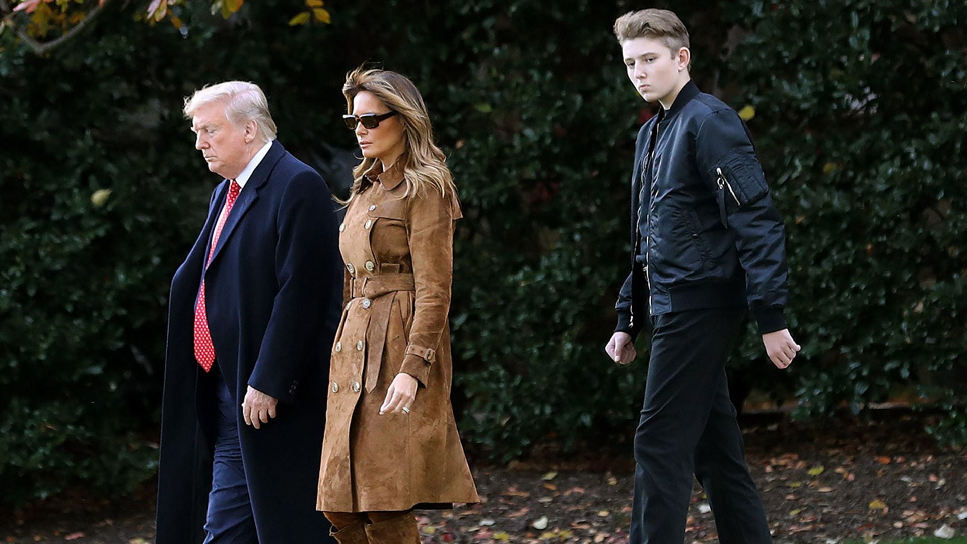 La gran transformación de Barron, el hijo de Donald y Melania Trump