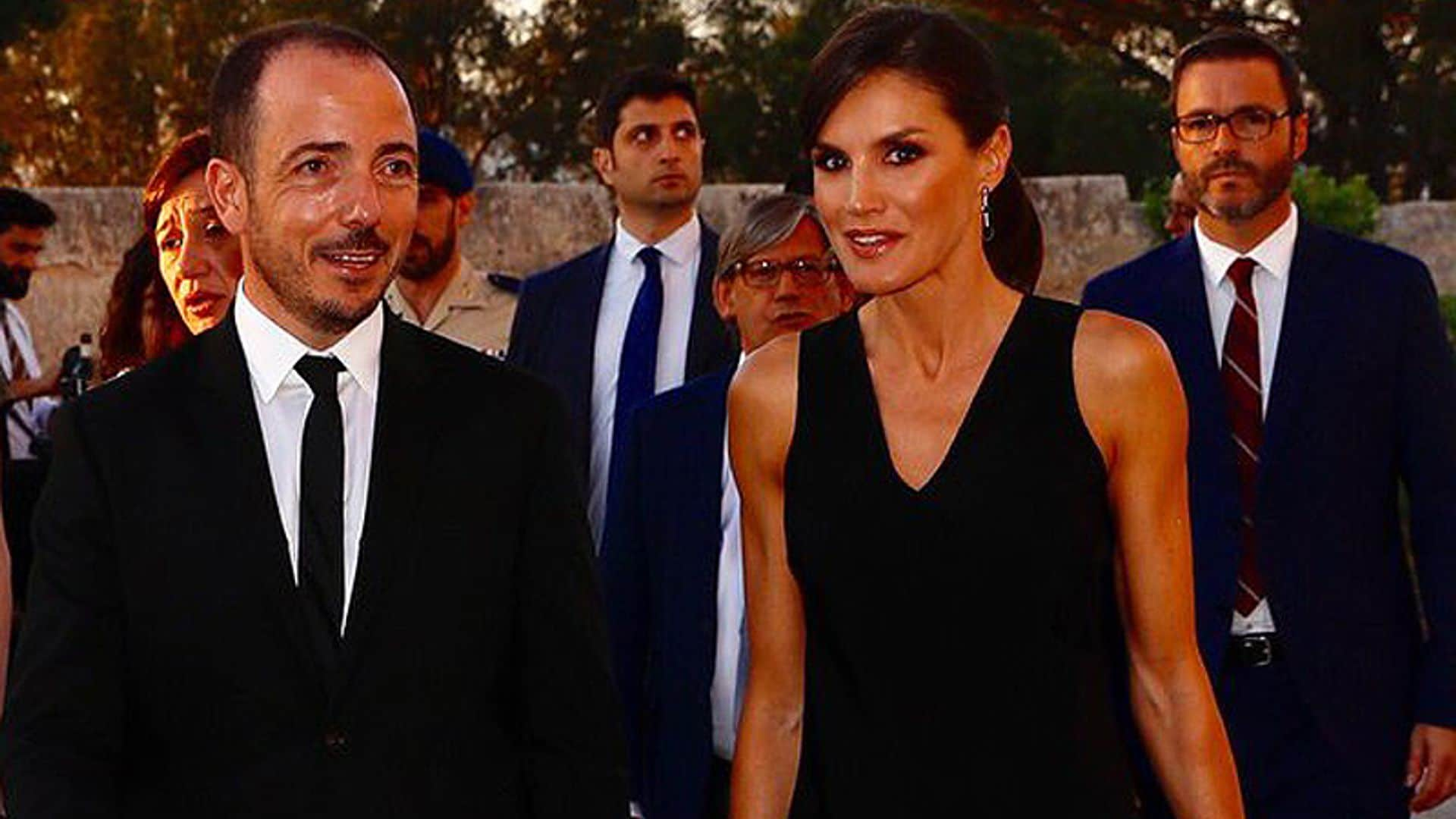 La reina Letizia, con el cine: viaja a Mallorca para apoyar el primer festival 'online' de España