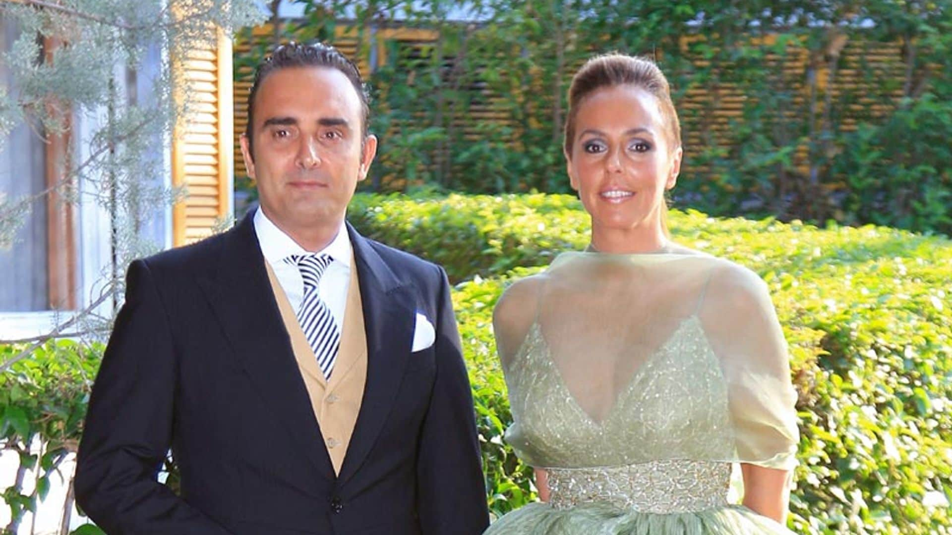 Rocío Carrasco y Fidel Albiac, la boda de los abanicos y las lágrimas