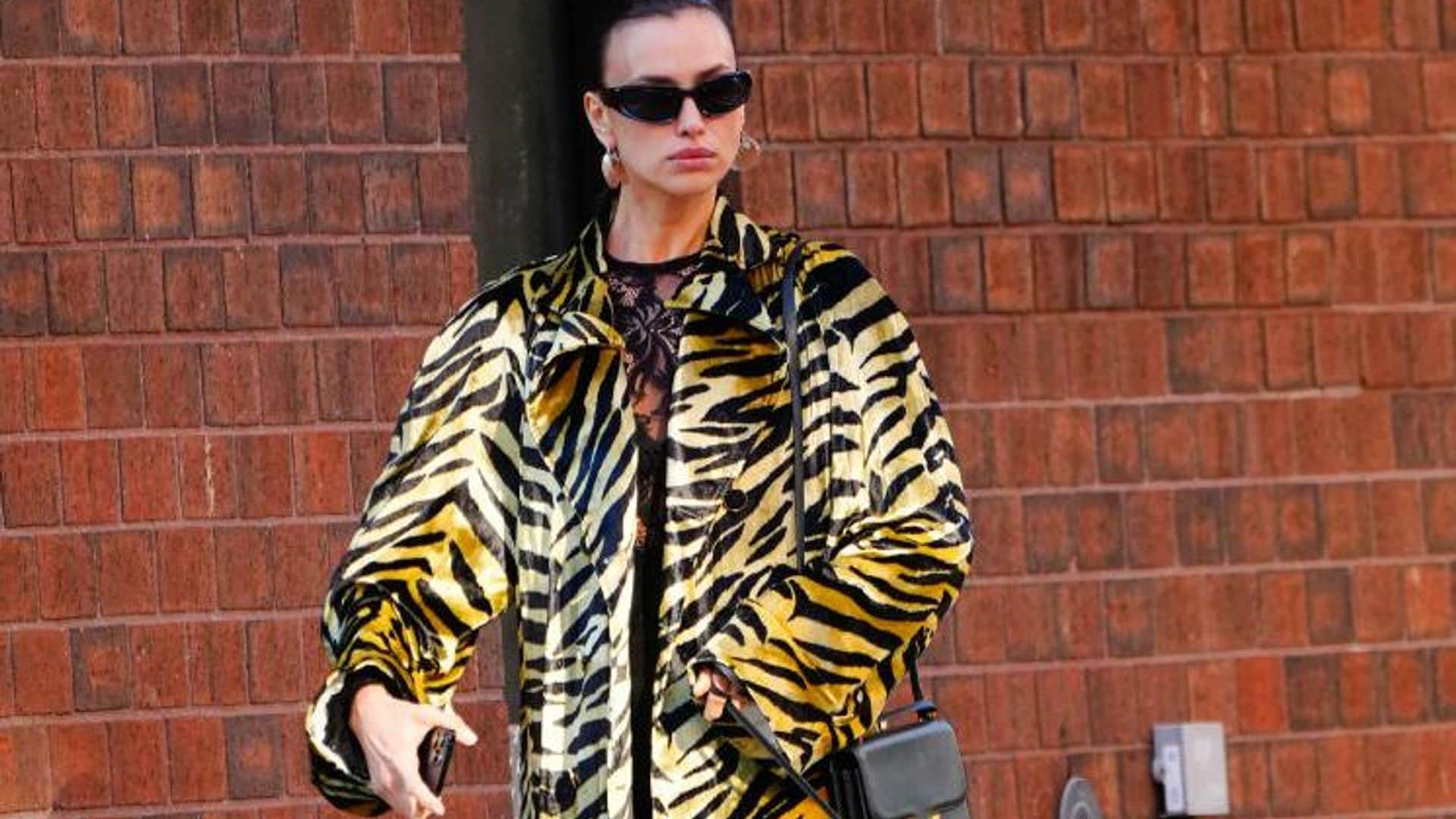 Cómo llevar el ‘animal print’ esta temporada según Irina Shayk