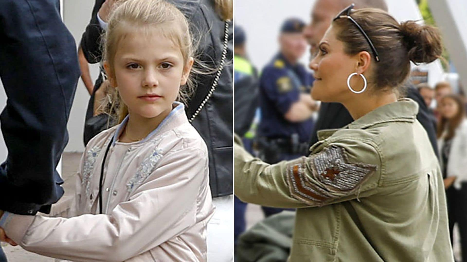 Victoria de Suecia y su hija Estelle, dos princesas roqueras con sus looks de concierto