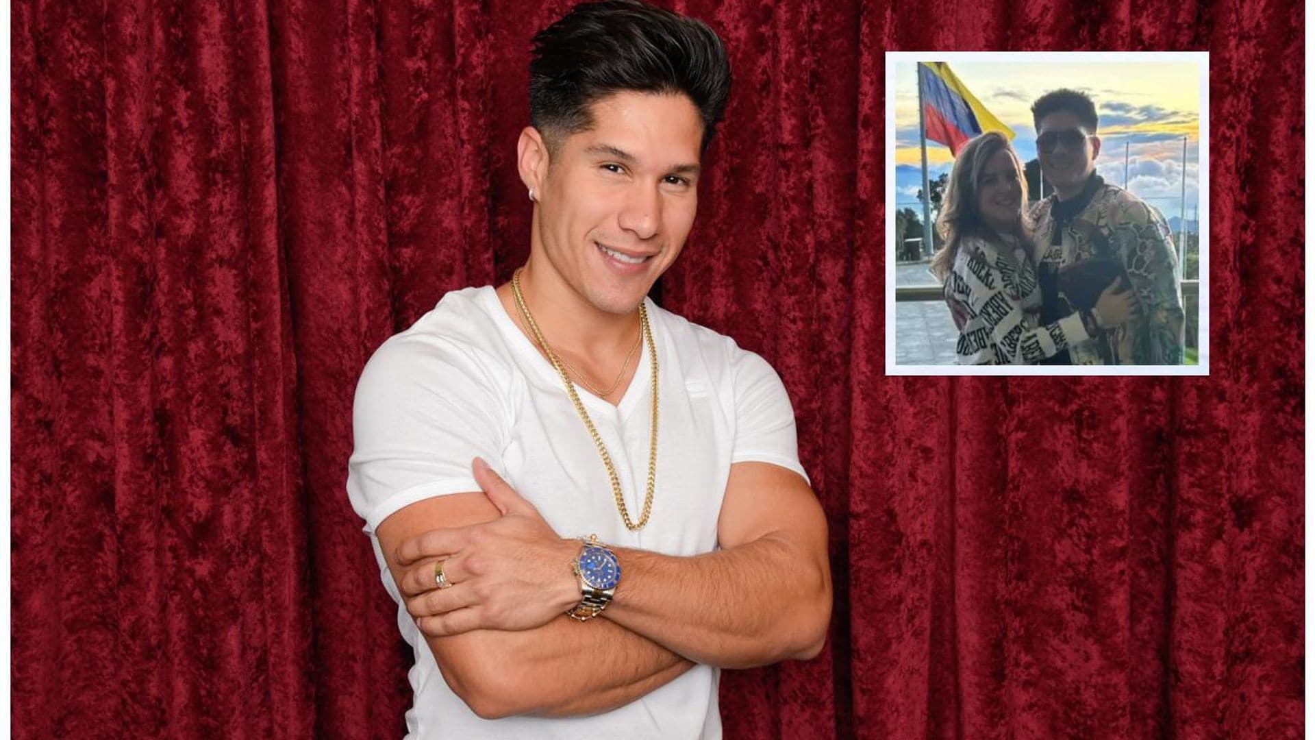 ‘Chyno’ Miranda presume a su novia Astrid Falcón en una romántica publicación