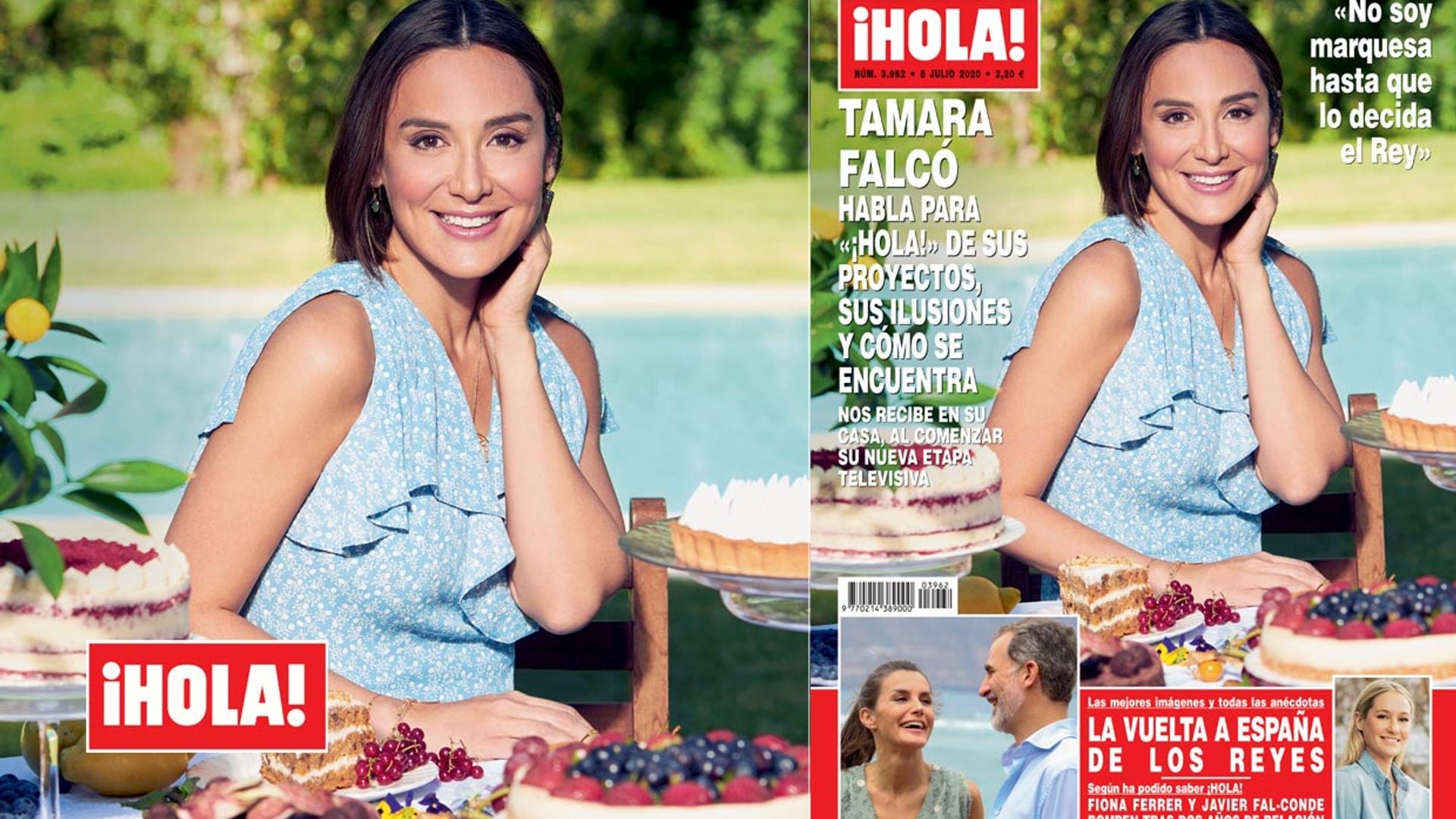 Tamara Falcó habla para ¡HOLA! de sus proyectos, sus ilusiones y cómo se encuentra