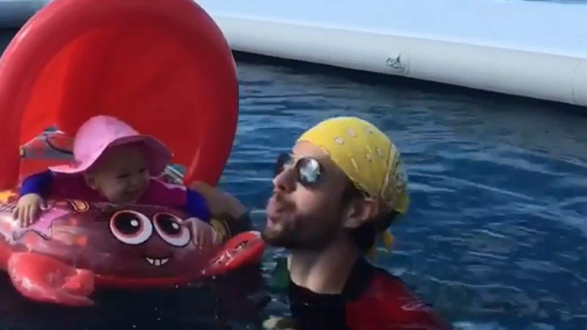 El vídeo de Enrique Iglesias y su hija Lucy con el que no podrás parar de reír