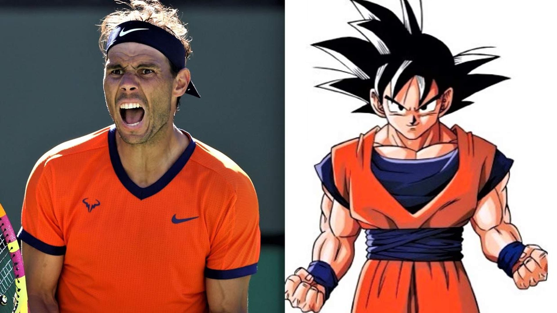 La divertida comparativa de Rafal Nadal con Son Goku que se ha hecho viral, ¡no te pierdas el vídeo!