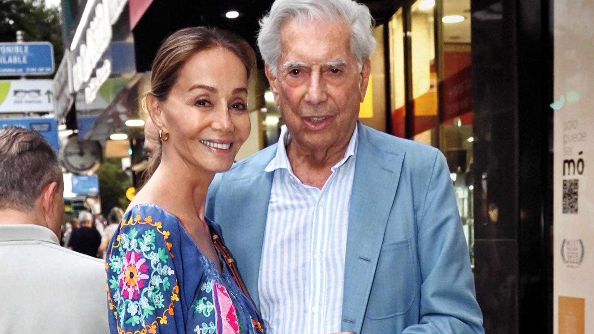 isabel preysler y mario vargas llosa hola 4076