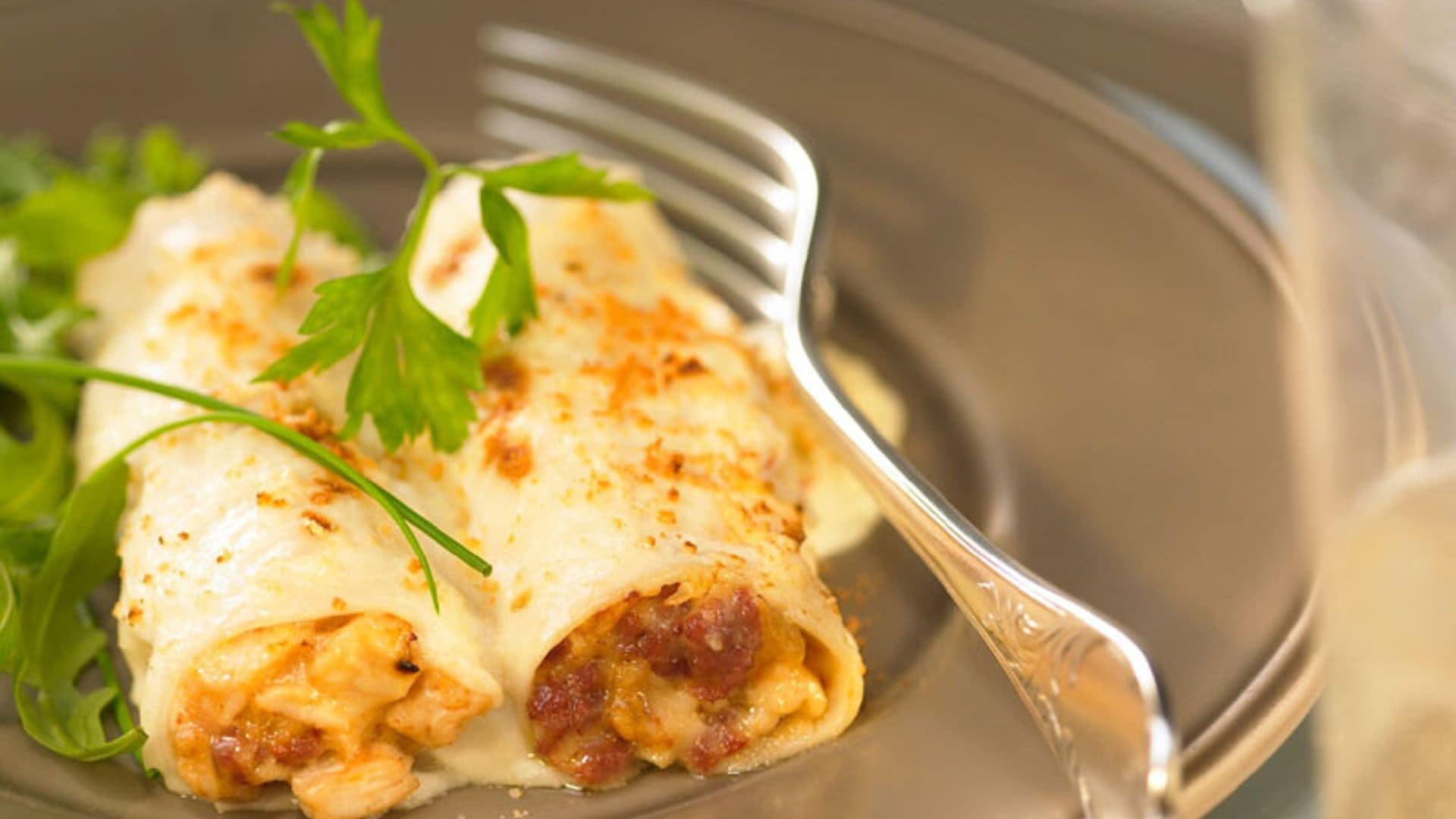 Canelones de Navidad