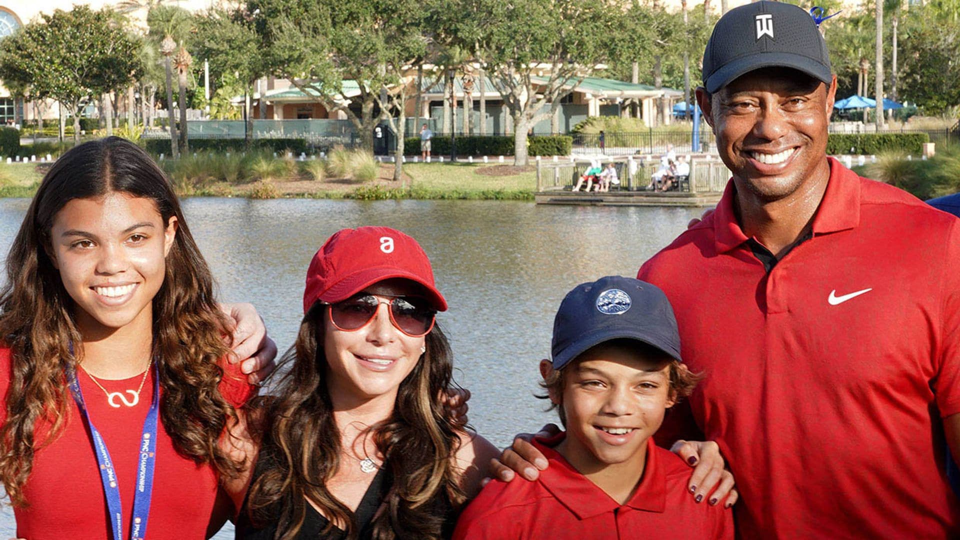 tiger woods familia cordon