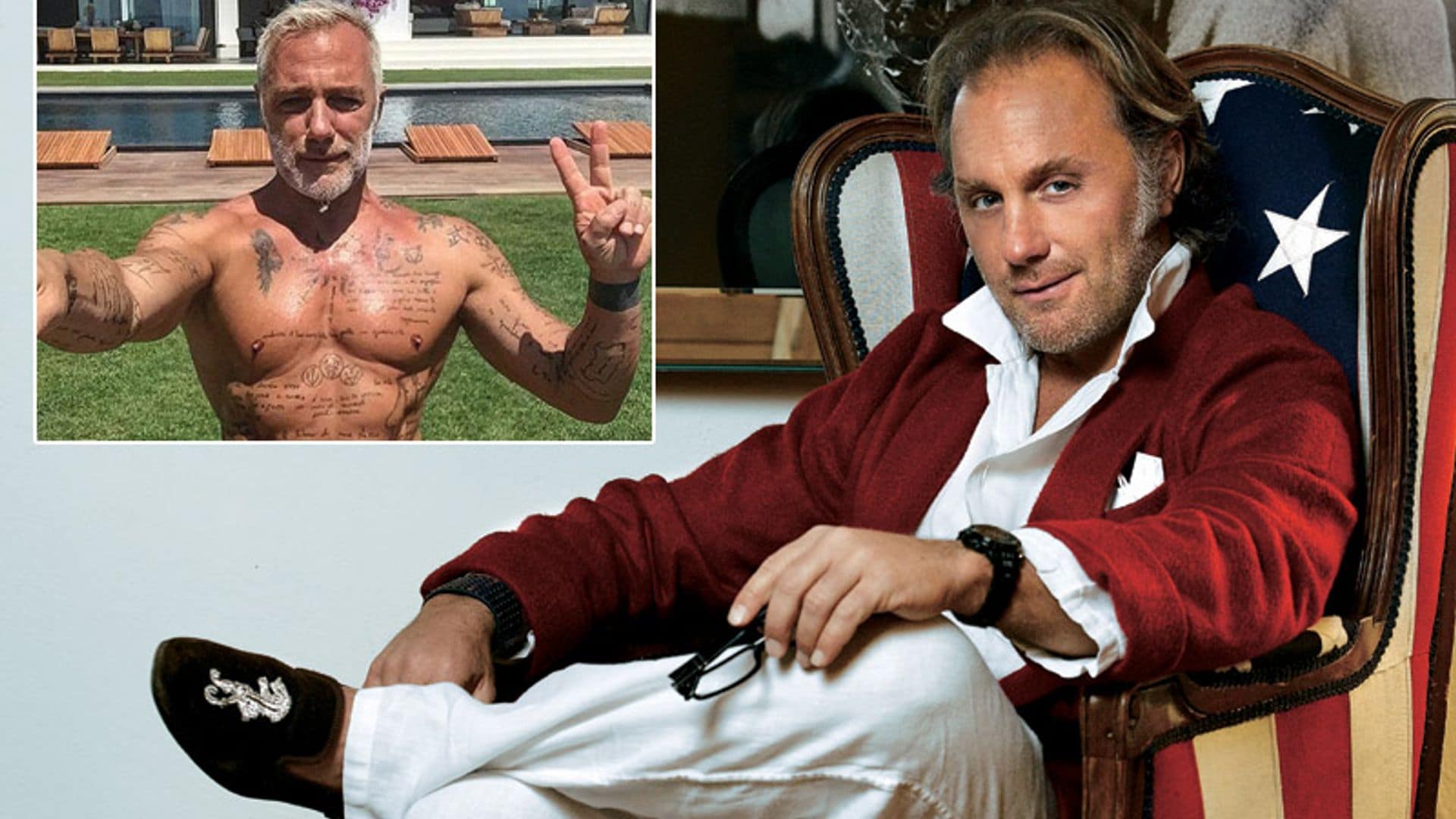 ¿Lo reconoces? HOLA.com te muestra la impresionante transformación de Gianluca Vacchi y te cuenta los motivos