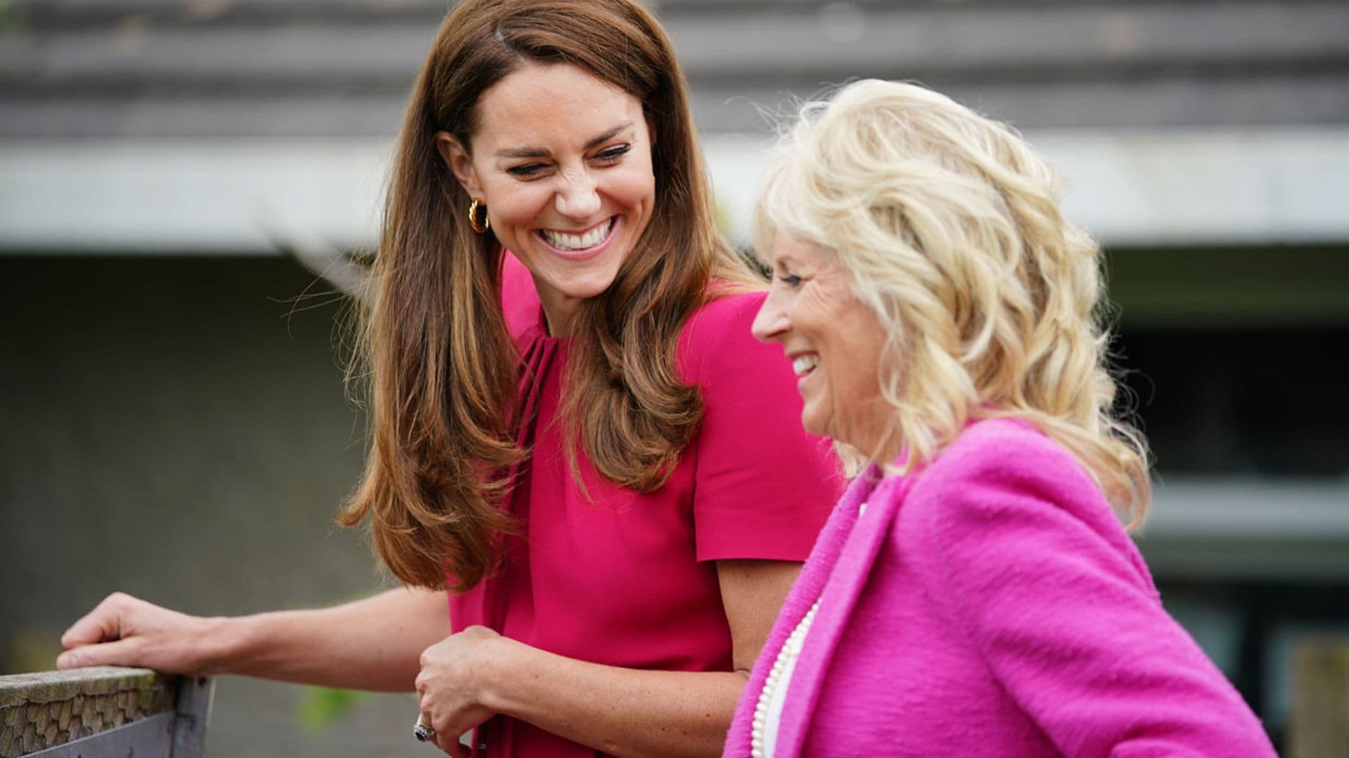 ¡Parece, pero no es! Kate asiste al G7 con el 'clon' de uno de sus vestidos de invitada