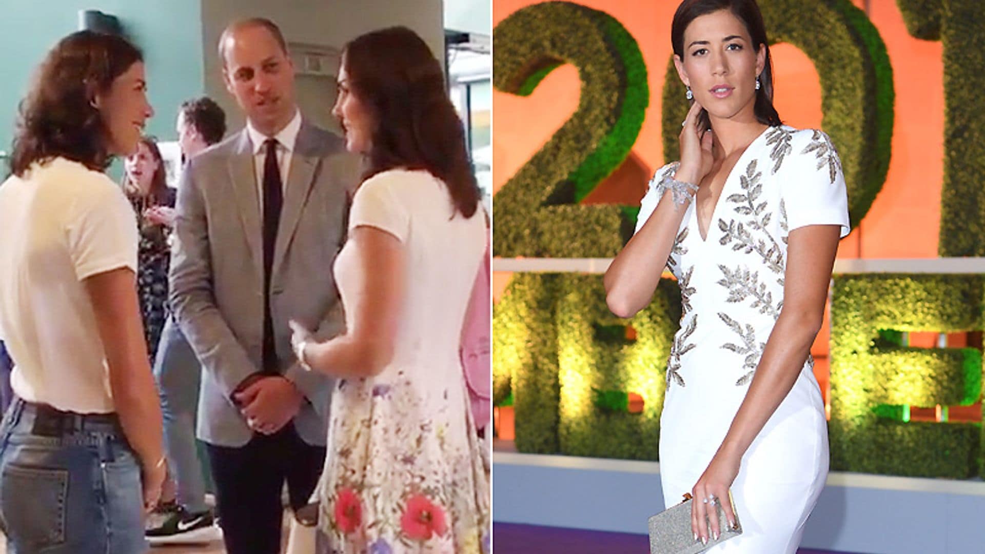 Garbiñe Muguruza, encuentro con los Duques de Cambridge y cena de gala para celebrar su histórico triunfo en Wimbledon