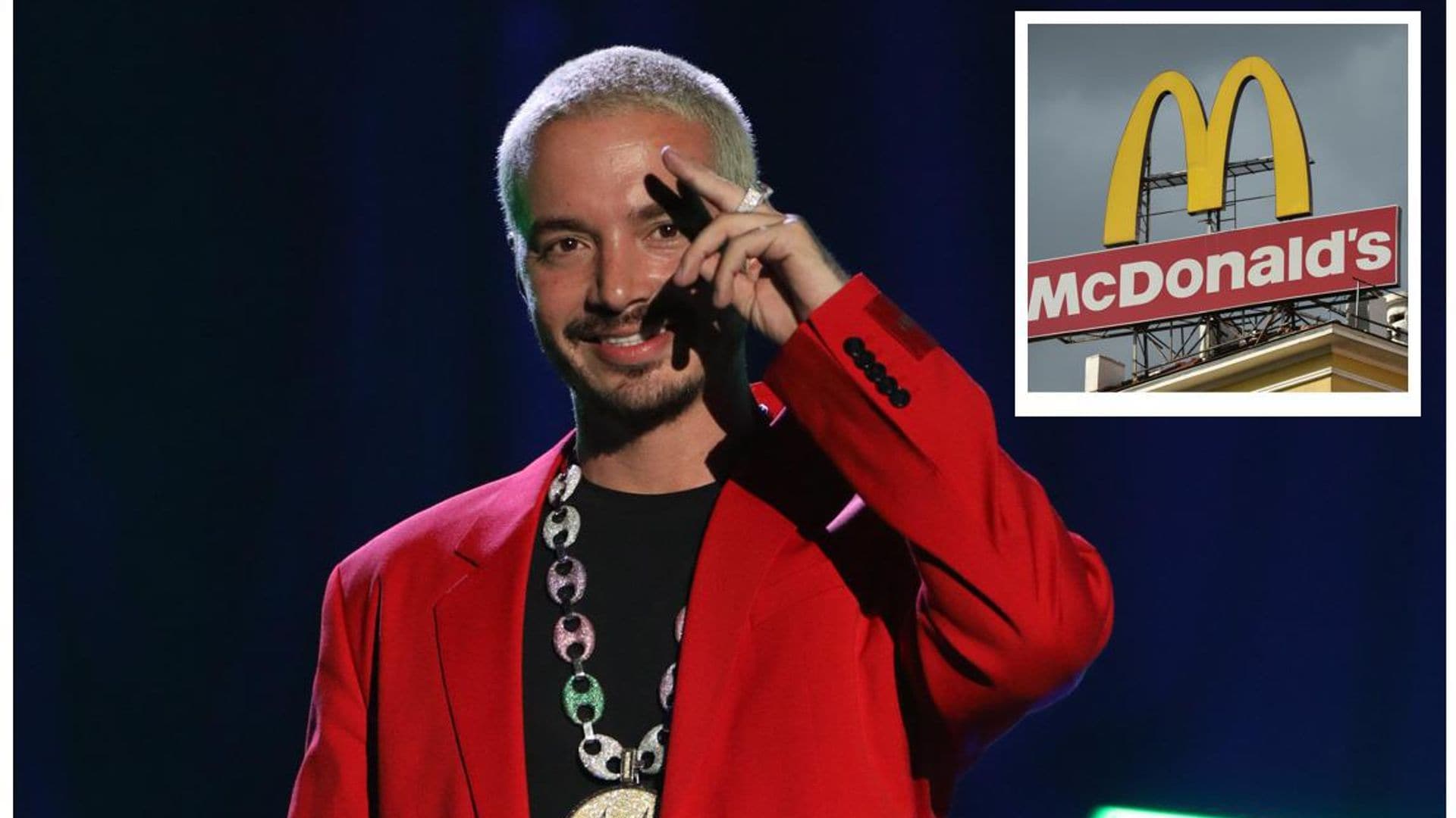 J Balvin hace realidad su sueño de la infancia junto a McDonald’s