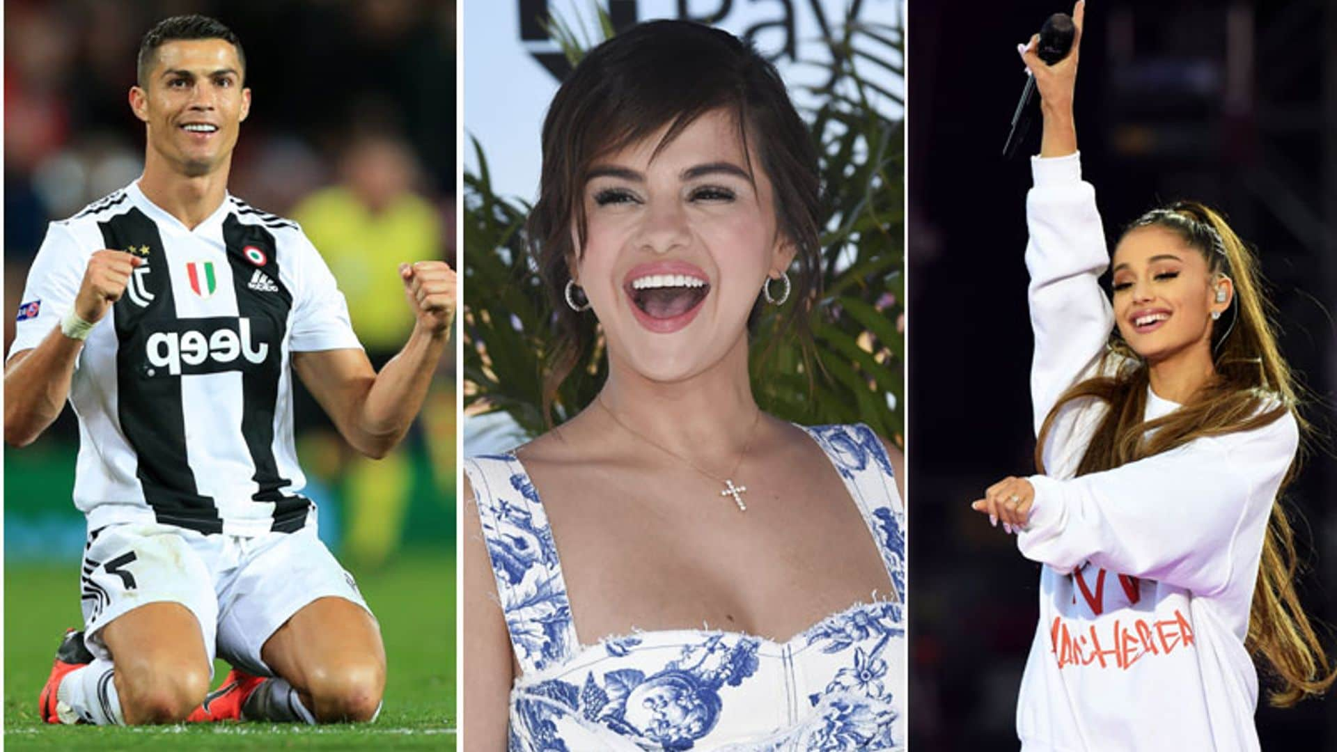 2018: El año en que Cristiano Ronaldo destronó a Selena Gómez en Instagram