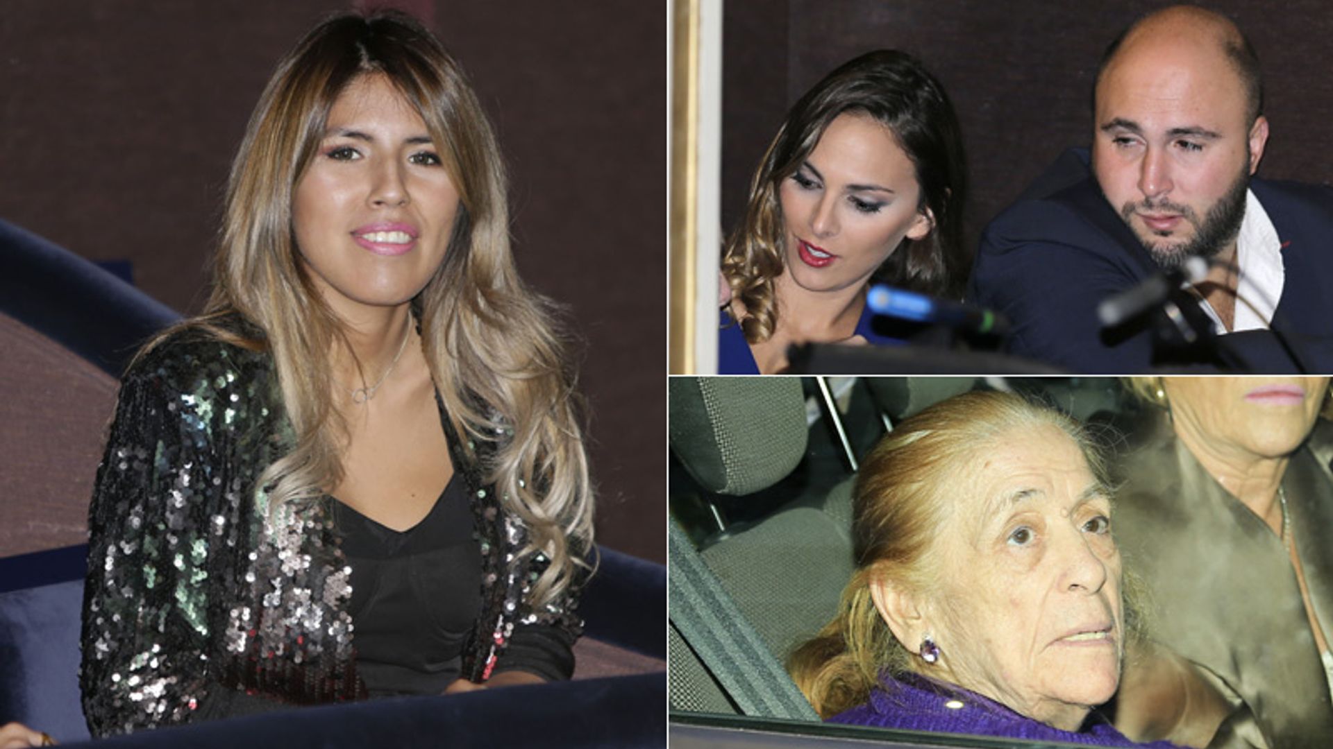 Isabel Pantoja, arropada por su familia en su reaparición