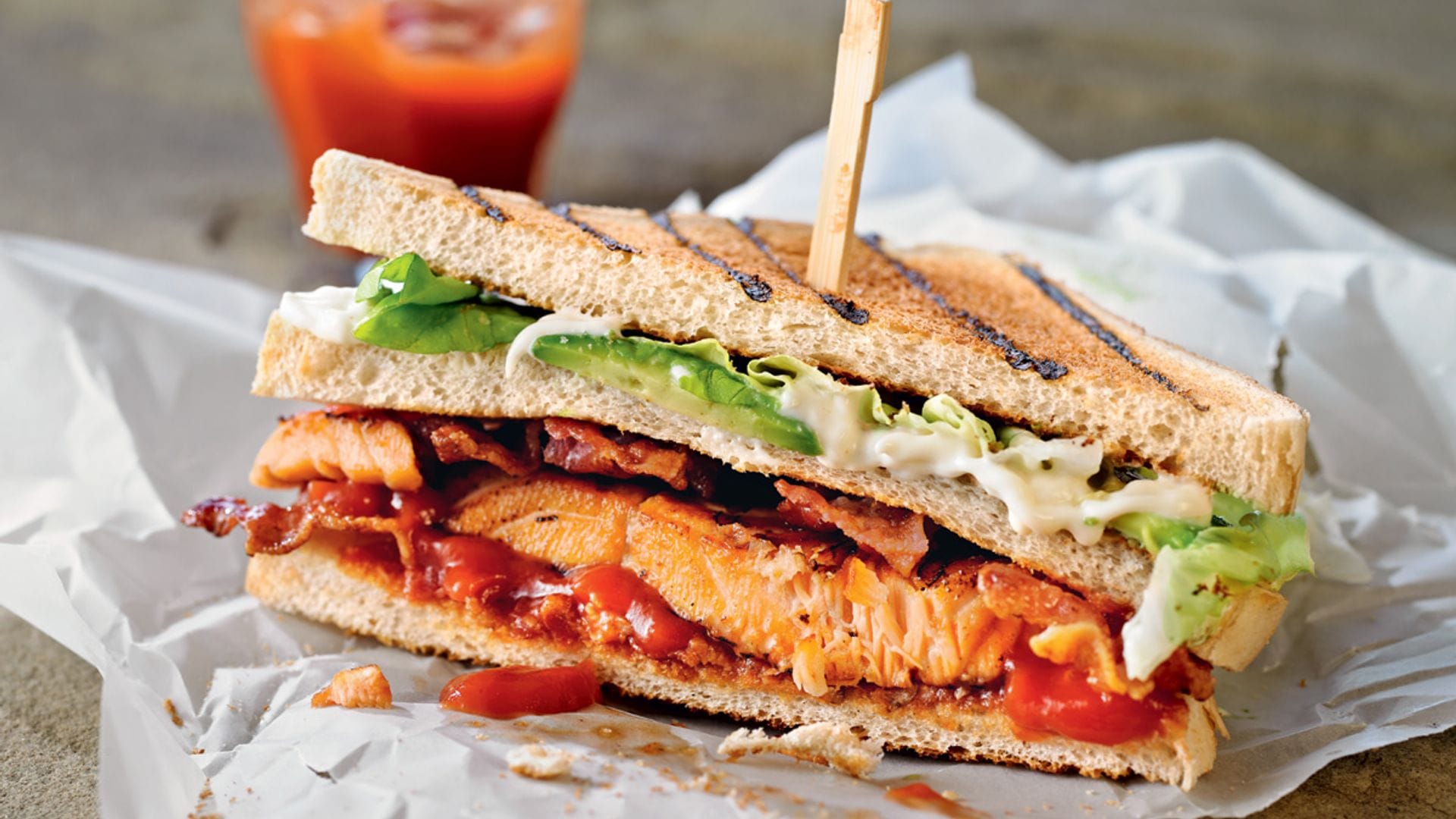 sandwich salmon