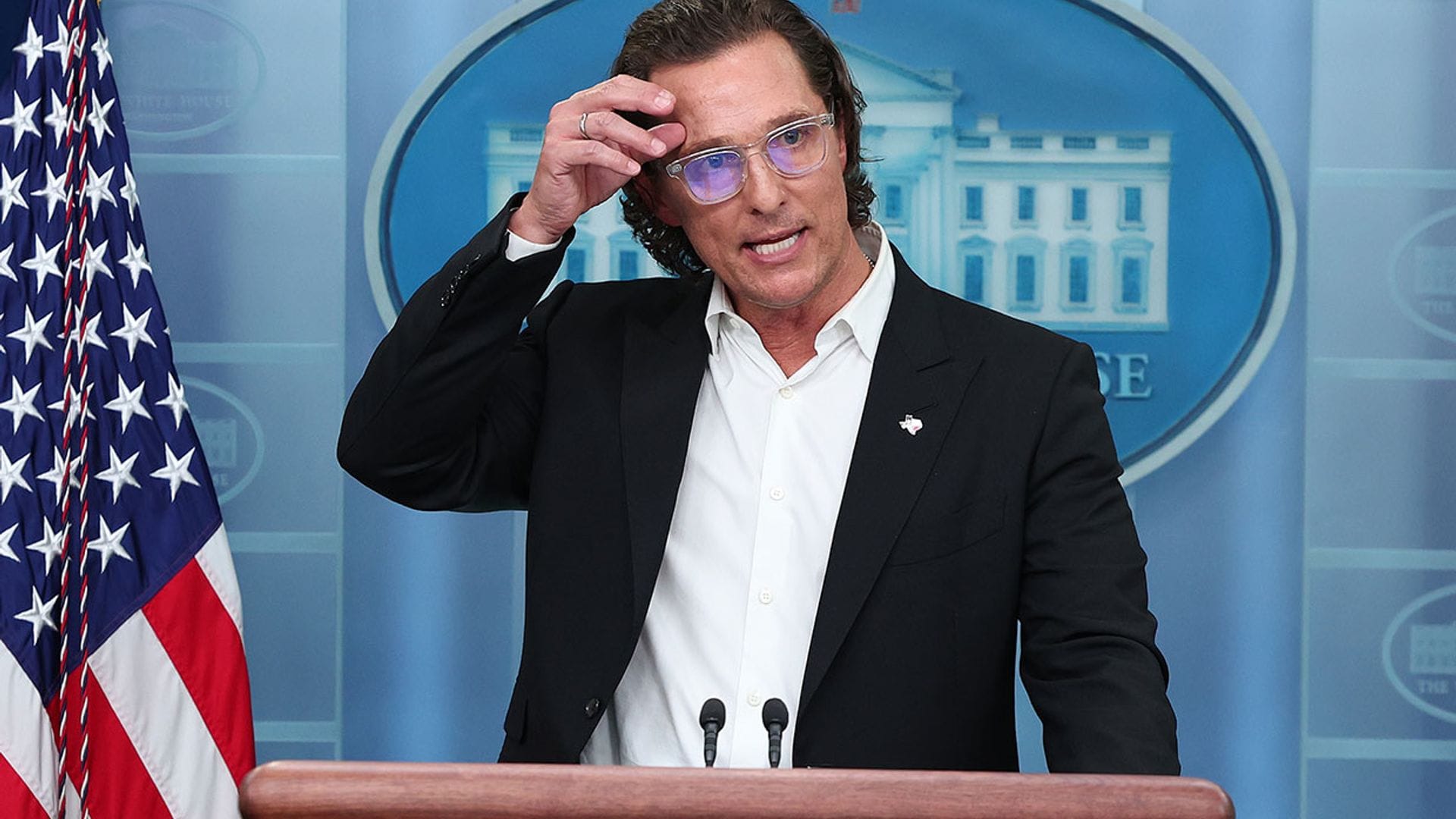 El conmovedor discurso de Matthew McConaughey en la Casa Blanca tras la masacre en Texas