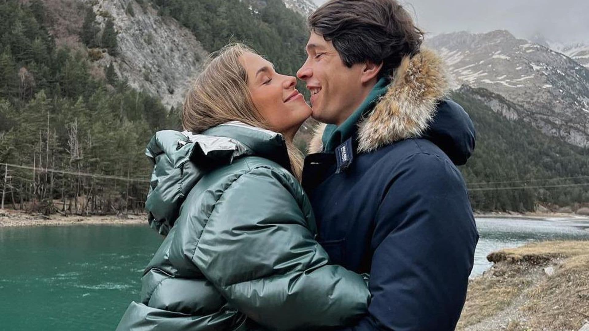 María Pombo y Pablo Castellano, sus imágenes más románticas, en una fecha muy especial