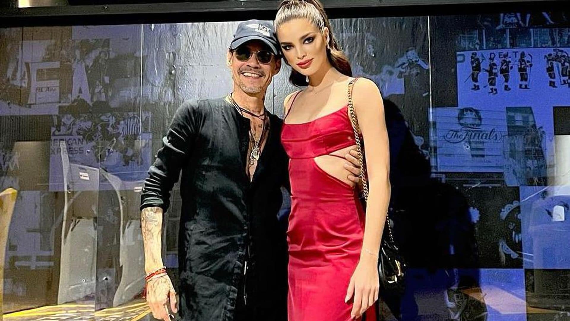 Marc Anthony hace oficial su romance con Nadia Ferreira