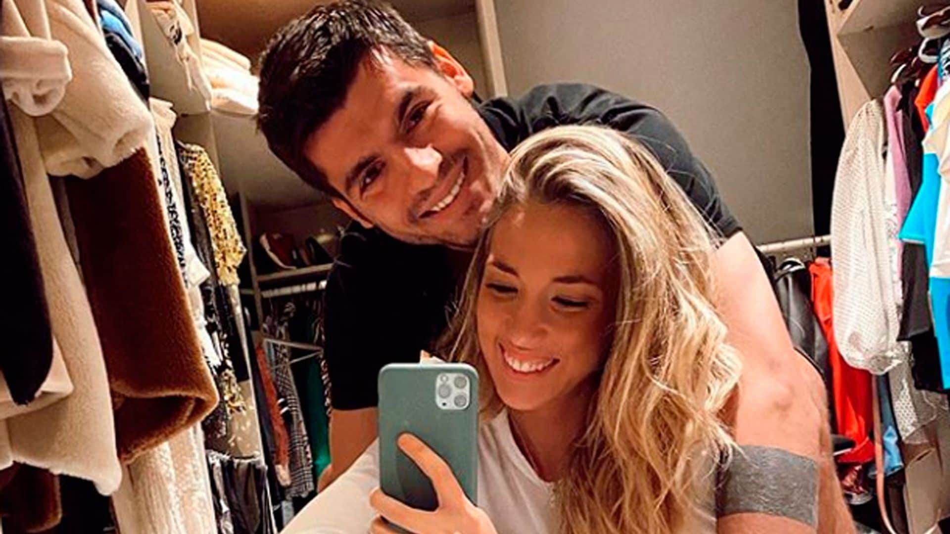 '¡Suerte que te tengo a ti!', Álvaro Morata, el mejor apoyo para Alice Campello en su embarazo