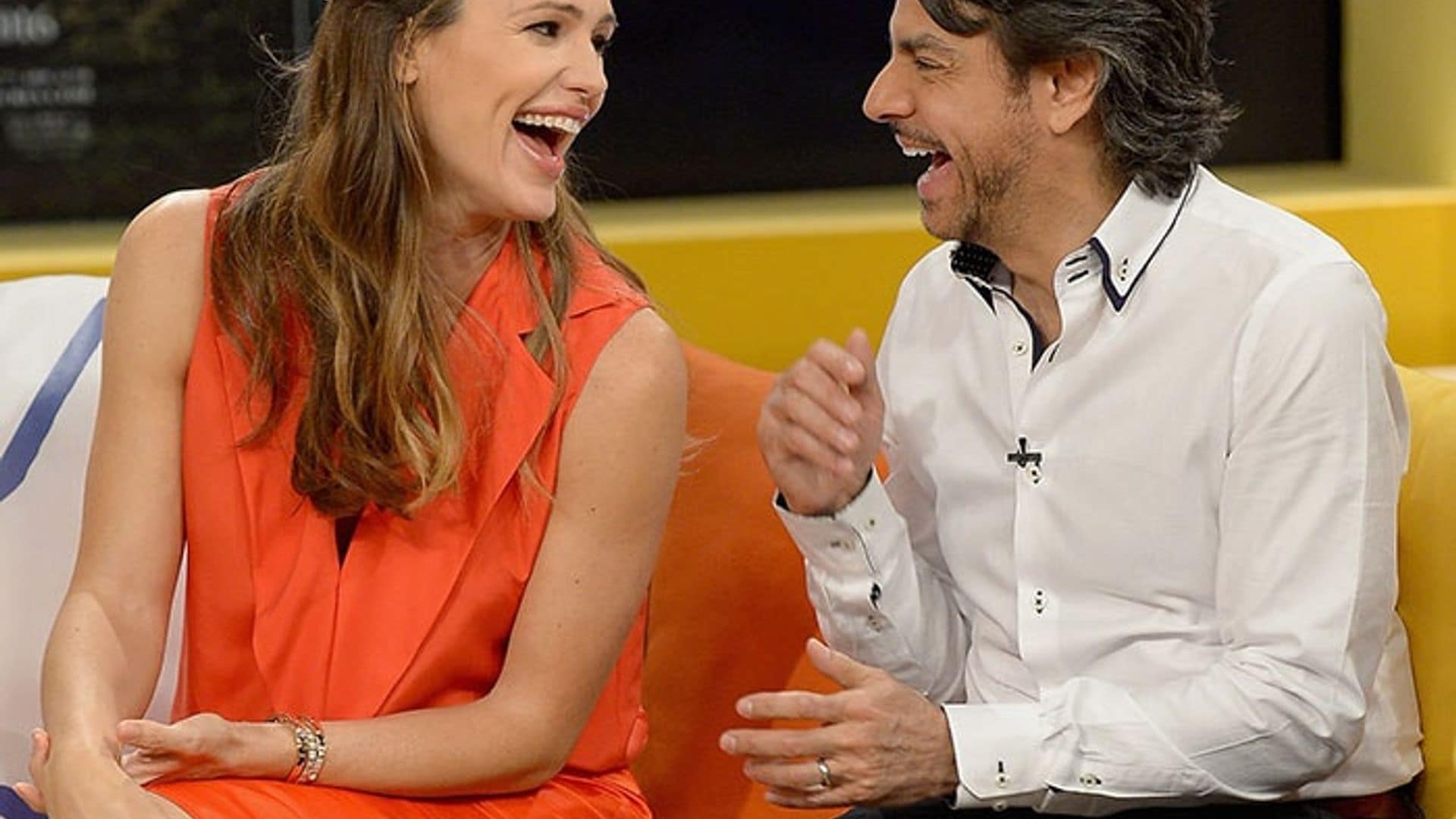 '¡Óigame no!' Eugenio Derbez, el culpable de la gran sonrisa de Jennifer Garner