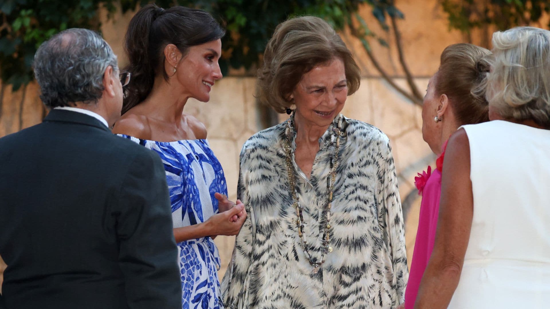 De la 'mágica' entrada al palacio a las conversaciones con doña Letizia:  la recepción de Marivent desde dentro