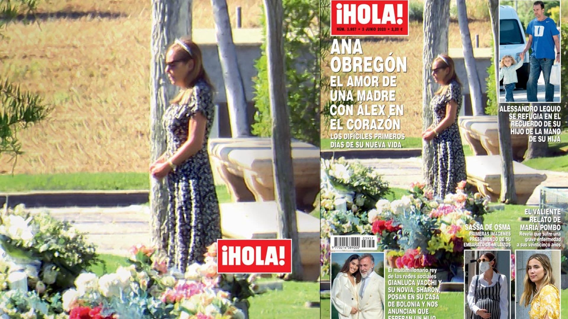 En ¡HOLA!: Ana Obregón, el amor de una madre con Álex en el corazón