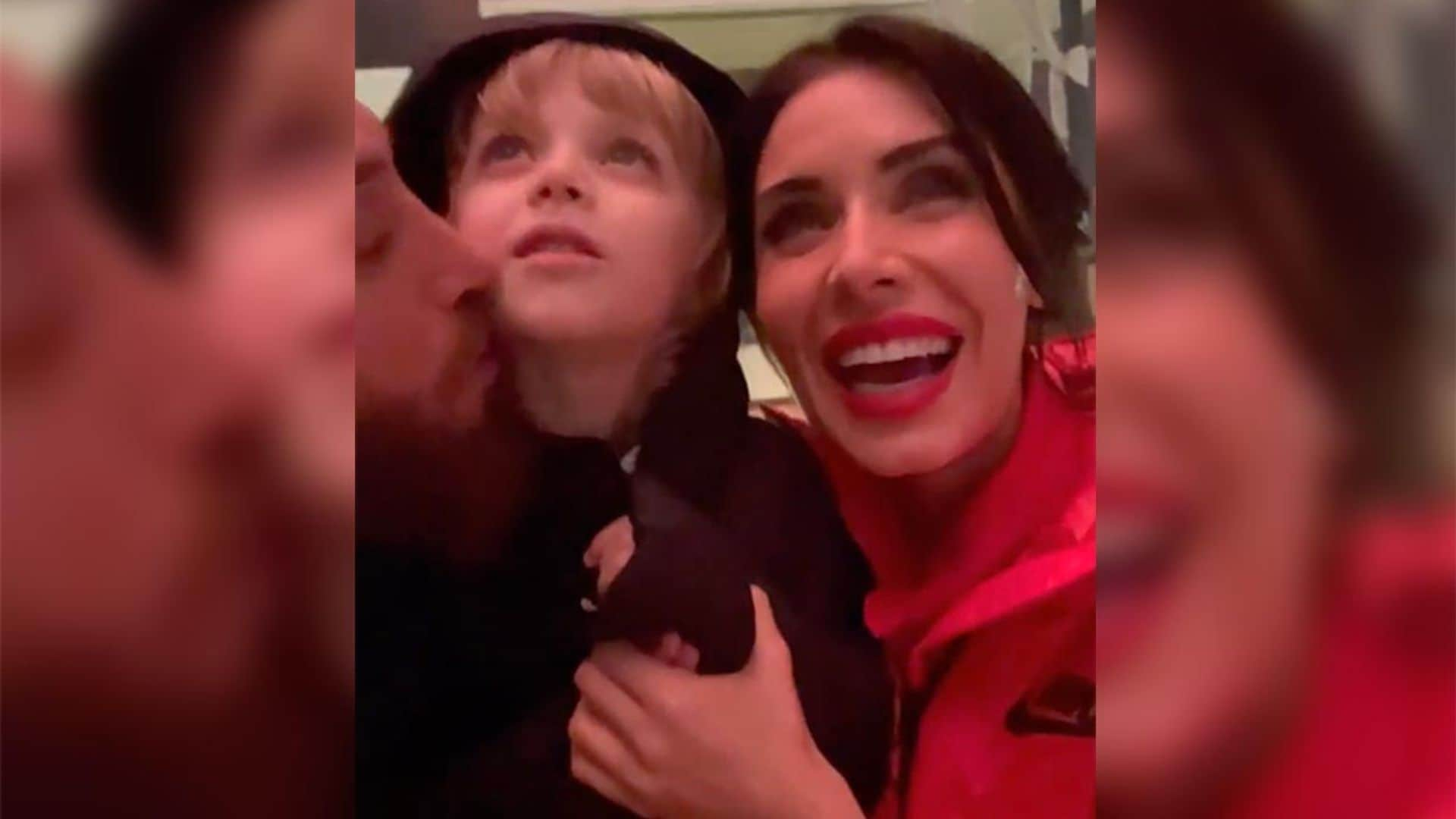 Los deseos de Pilar Rubio para este 2021, entre fuegos artificiales y besos en familia