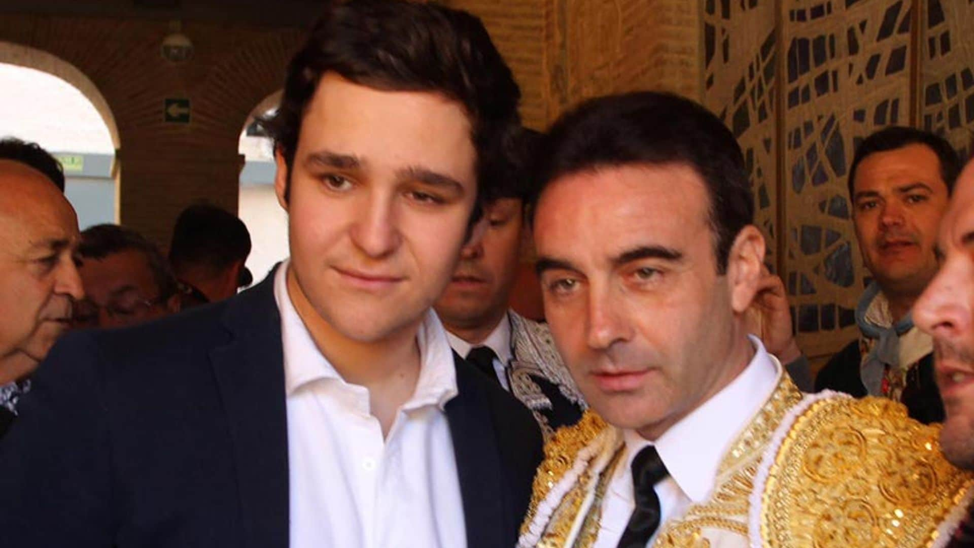 Felipe de Marichalar aplaude el éxito de Enrique Ponce en la feria de fallas