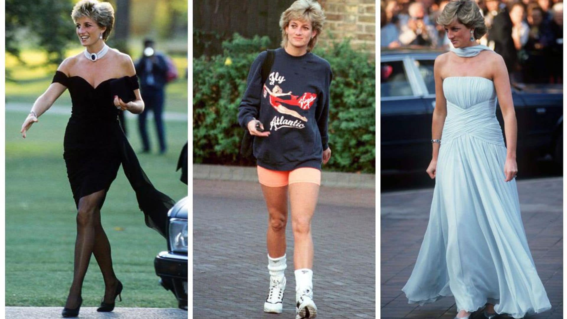 Los looks memorables de la princesa Diana que marcaron un momento en la moda