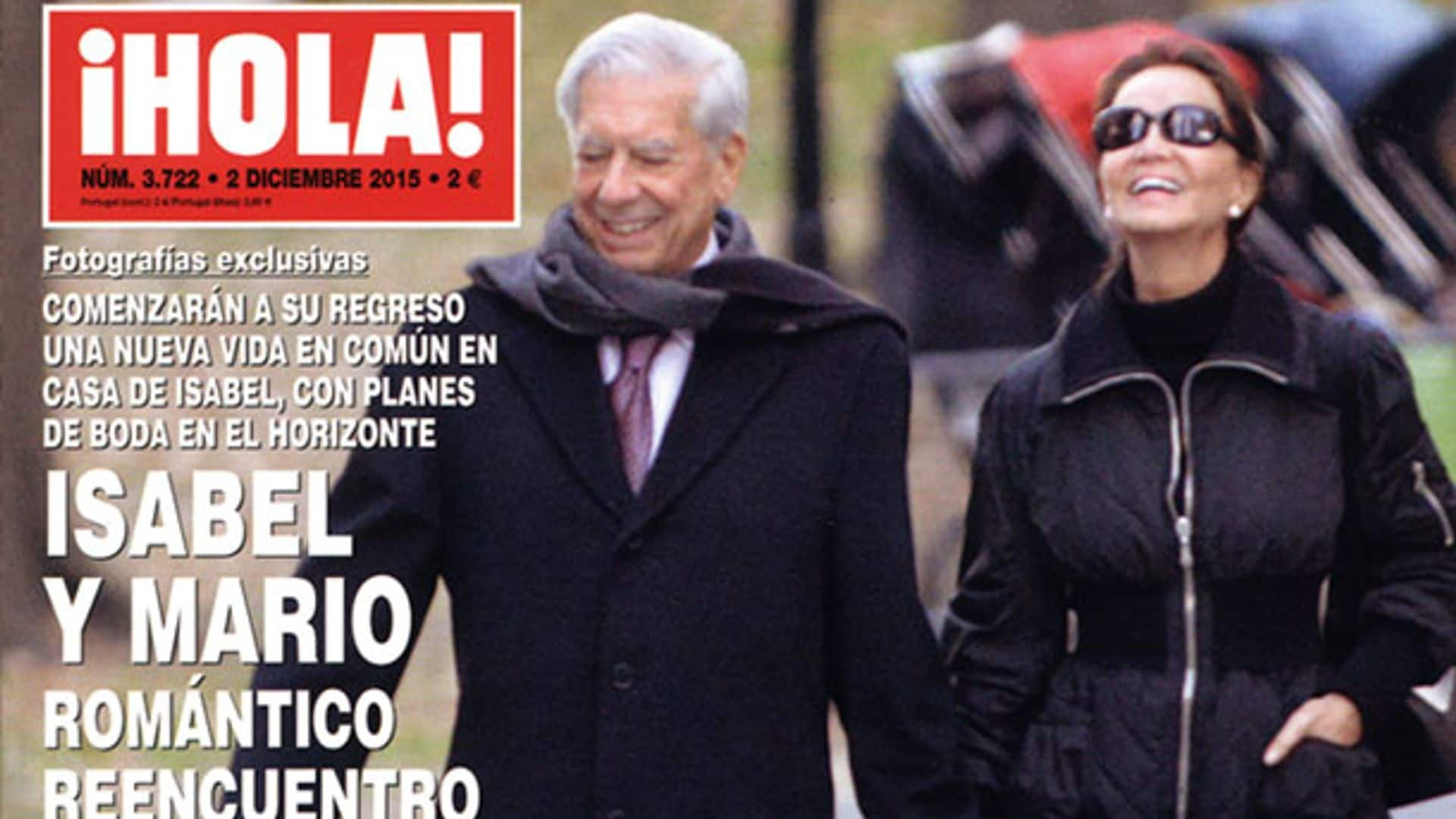 En ¡HOLA!, Isabel Preysler y Mario Vargas Llosa, las imágenes de su apasionado reencuentro en Nueva York