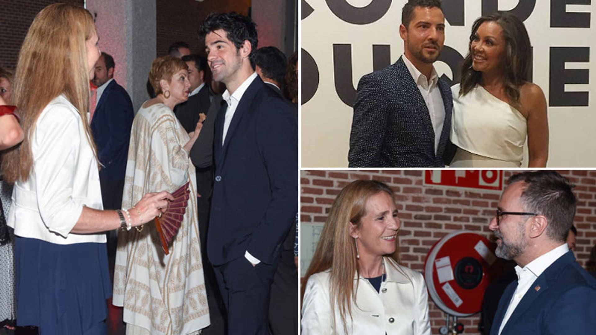 ¿Qué hacía la infanta Elena de fiesta con David Bisbal o Miguel Ángel Muñoz?