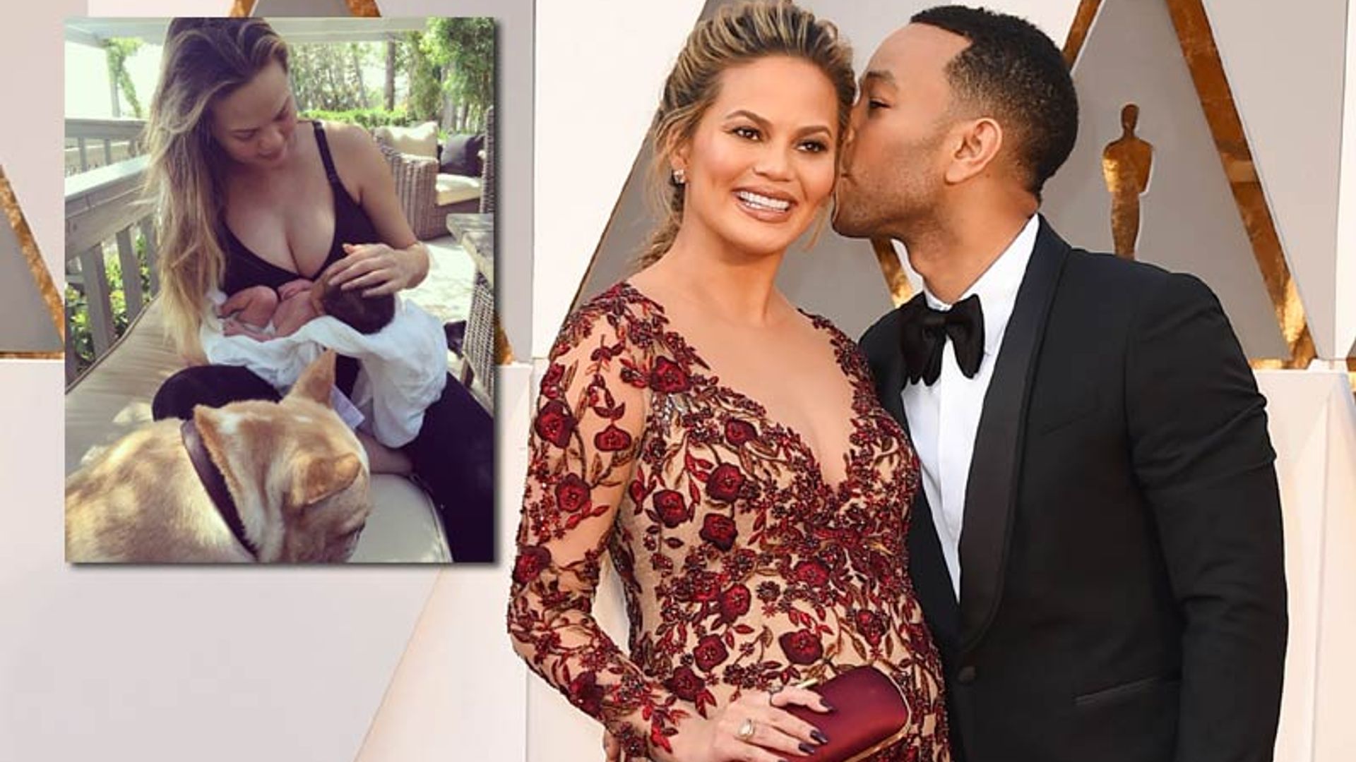 Chrissy Teigen muestra la primera fotografía de su bebé: ¡presentación oficial!