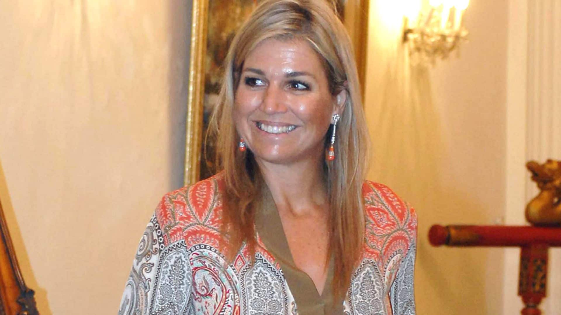 Máxima de Holanda recicla el look con el que confundió a sus fans hace cinco años