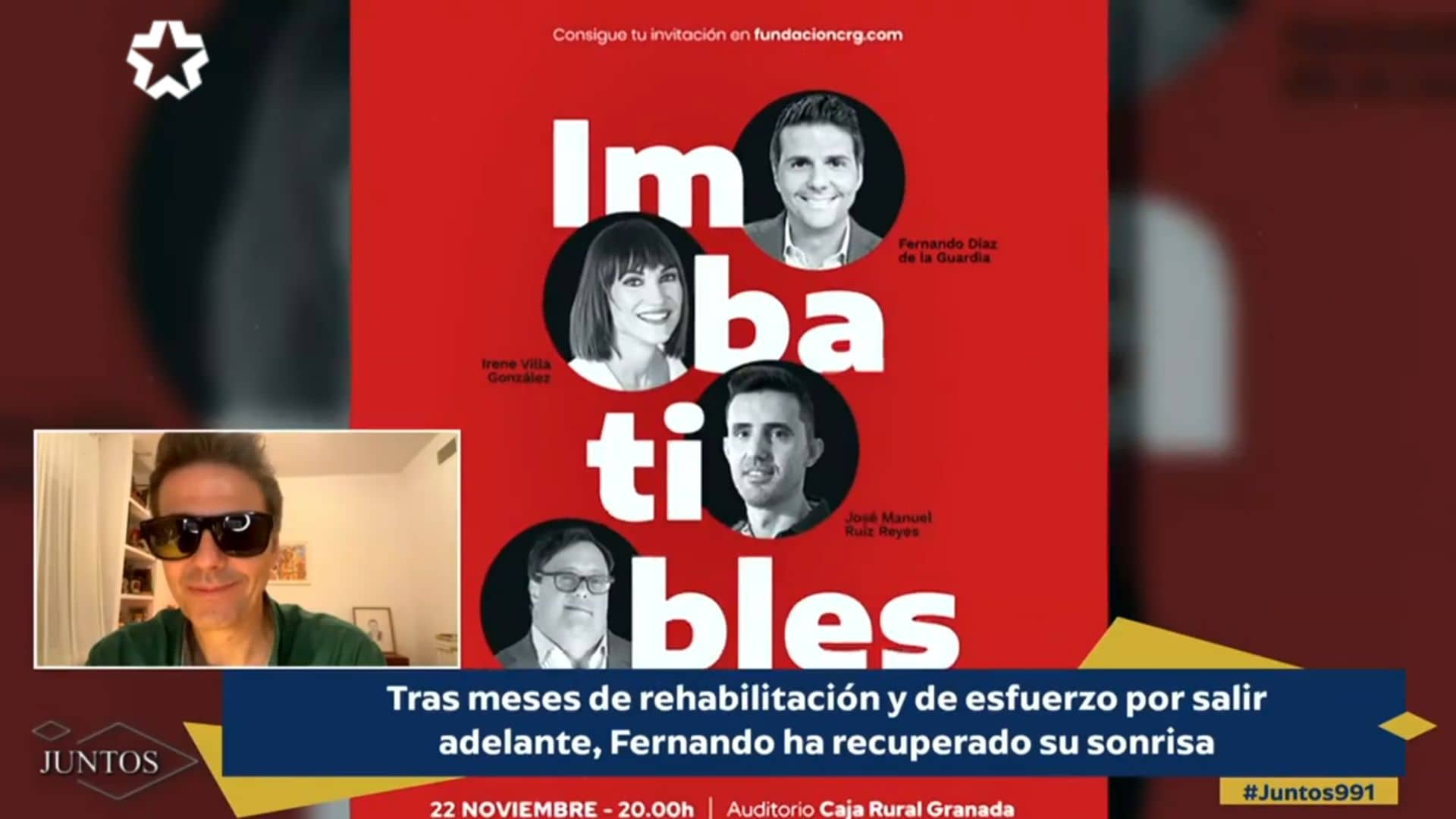 Cartel proyecto "IMBATIBLES" de Fernando Díaz de la Guardia